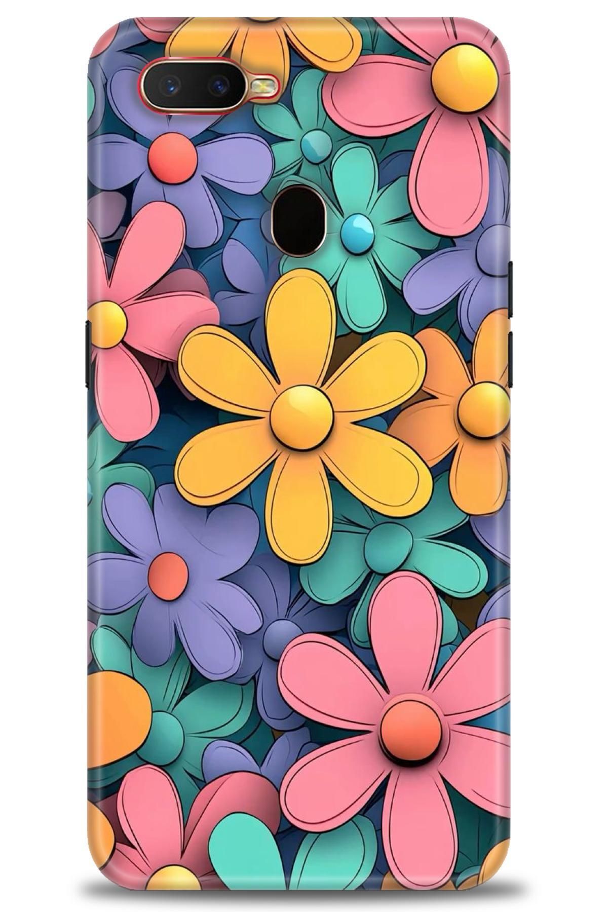 OPPO AX7 / A5S İle Uyumlu HD Baskılı Silikon Kılıf / ÖzelSeri Oppo - 2085