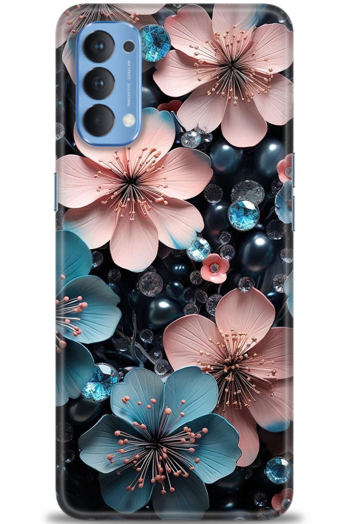 OPPO Reno 4 İle Uyumlu HD Baskılı Silikon Kılıf / ÖzelSeri Oppo - 2037