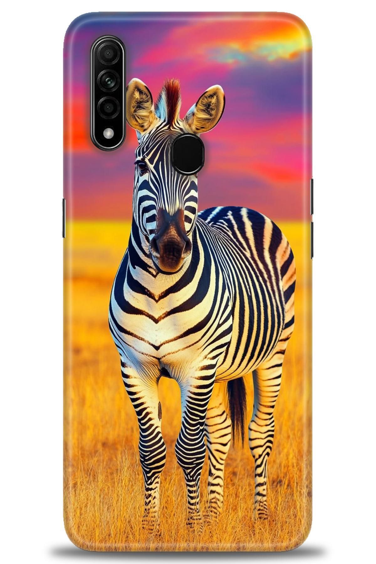 OPPO A31 İle Uyumlu HD Baskılı Desenli Silikon Kılıf - 2117