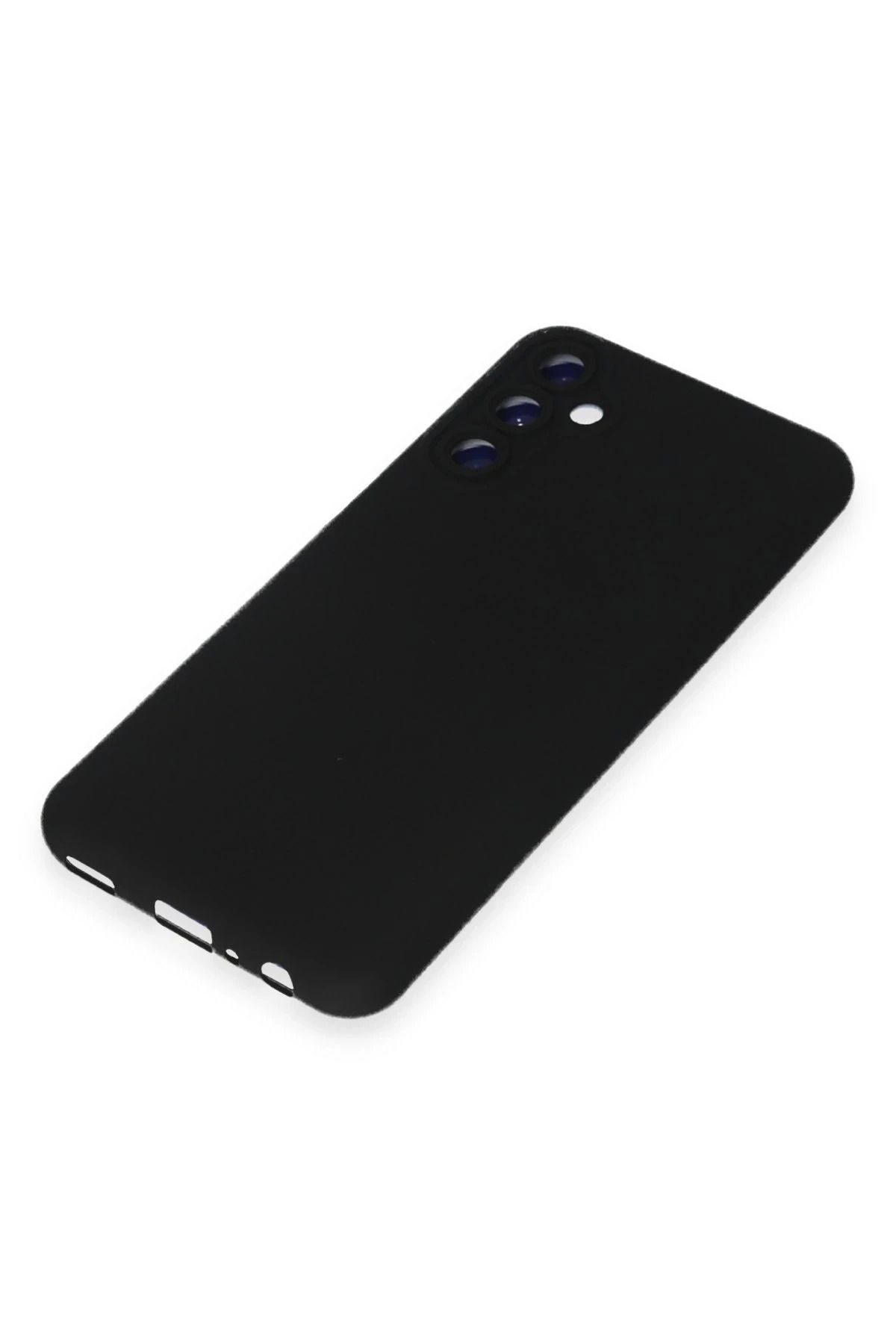 NewFace Samsung Galaxy M14 5G Kılıf Nano içi Kadife Silikon - Siyah WLZOR