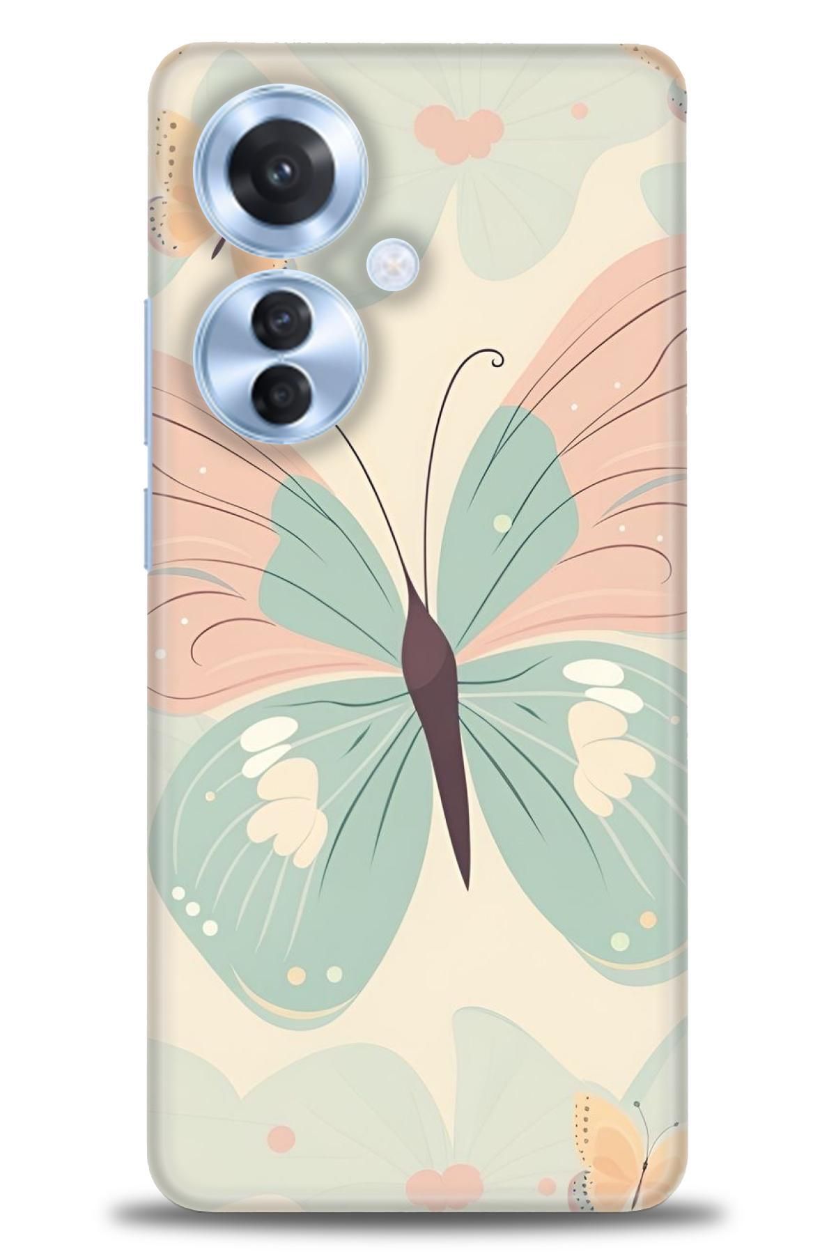 OPPO Reno 11F İle Uyumlu HD Baskılı Desenli Silikon Kılıf - 2003
