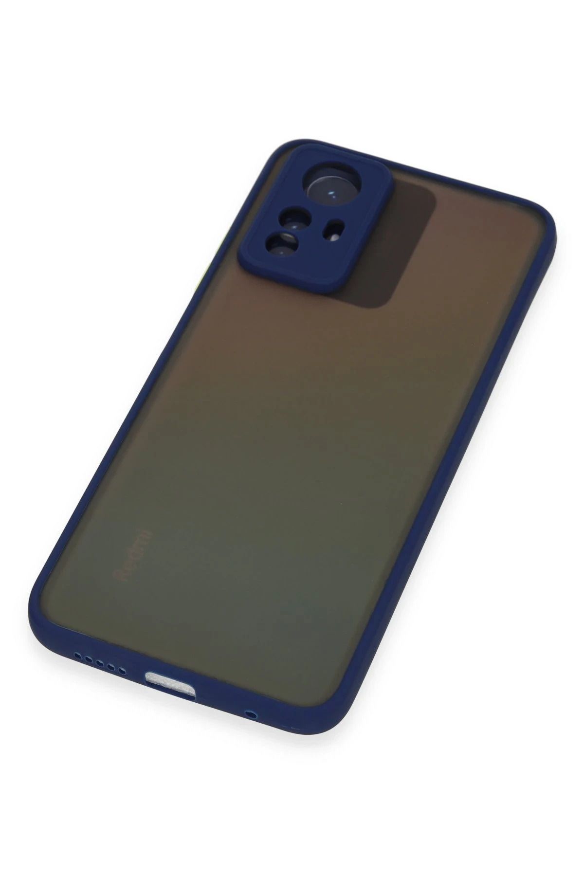 NewFace Xiaomi Redmi Note 12S Kılıf Montreal Silikon Kapak - Lacivert WLZOR