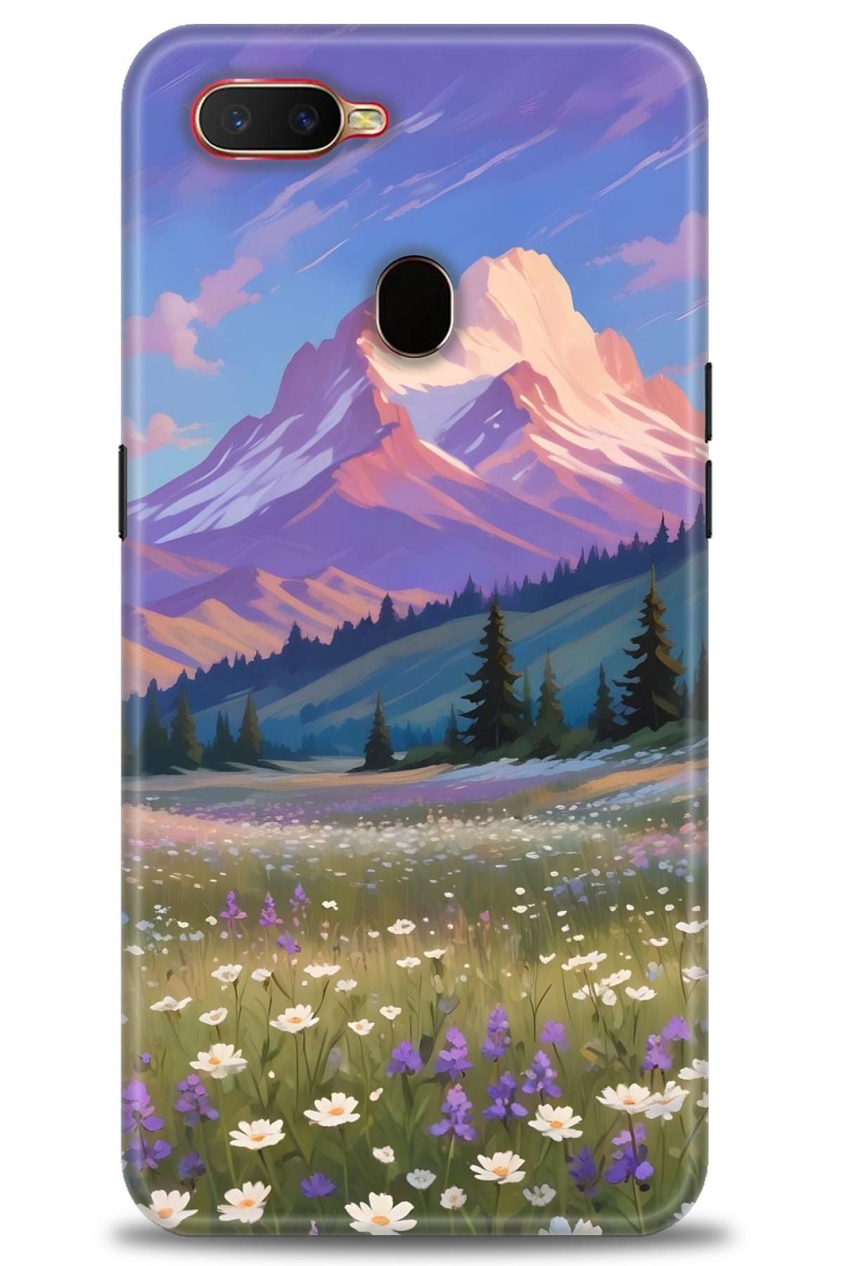 OPPO A12 İle Uyumlu HD Baskılı Desenli Silikon Kılıf - 2257
