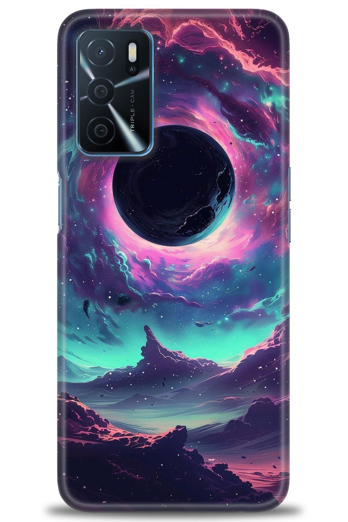 OPPO A16 / A55 İle Uyumlu HD Baskılı Desenli Silikon Kılıf - 2744