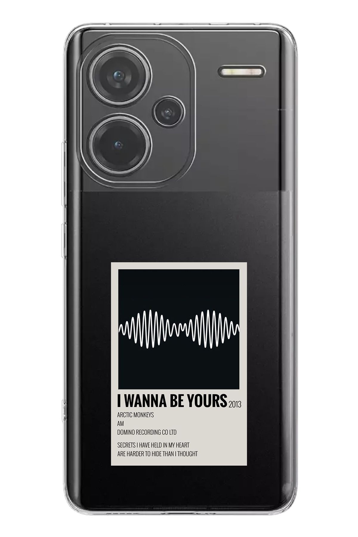 TechTree Redmi Note 13 PRO PLUS 5G Uyumlu I Wanna Be Yours Şeffaf Silikon Kılıf