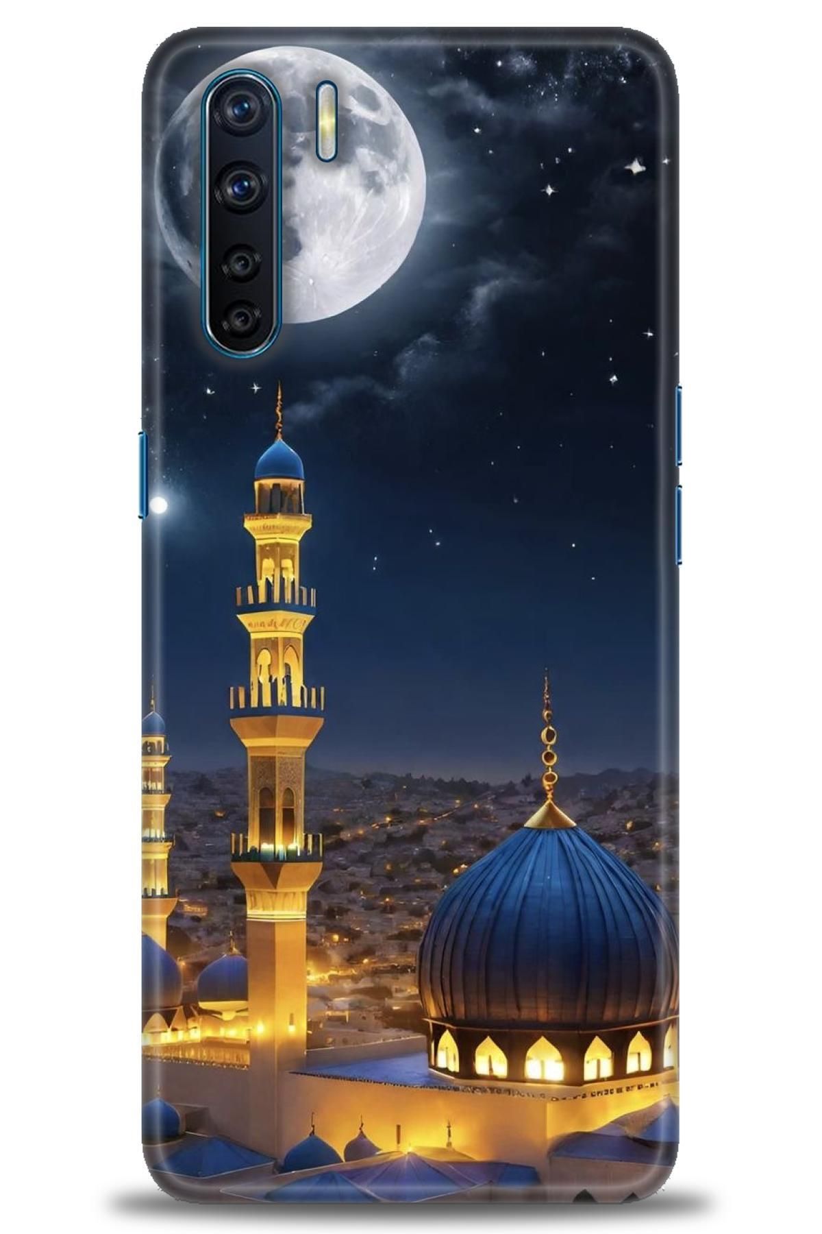 OPPO A91 / Reno 3 İle Uyumlu HD Baskılı Desenli Silikon Kılıf - 2178