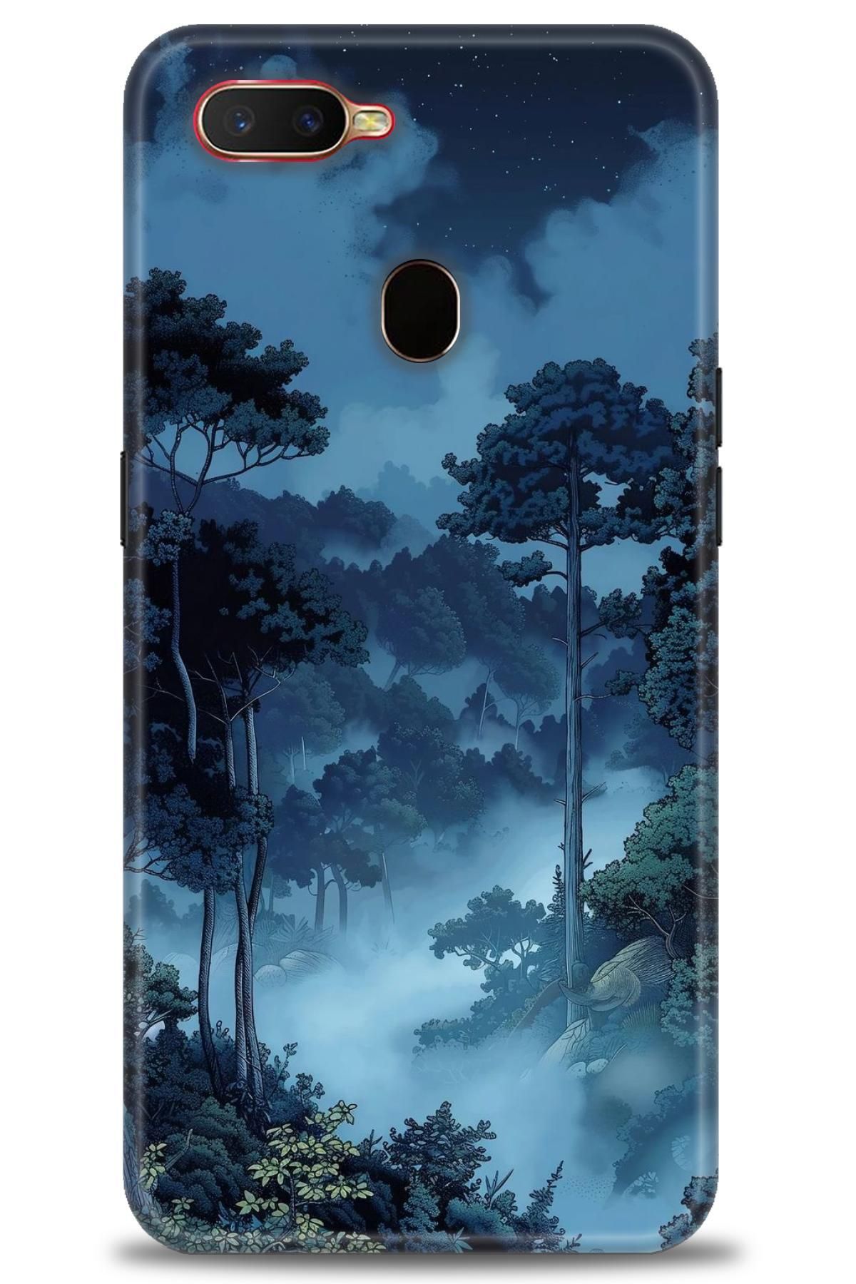 OPPO A12 İle Uyumlu HD Baskılı Desenli Silikon Kılıf - 2687