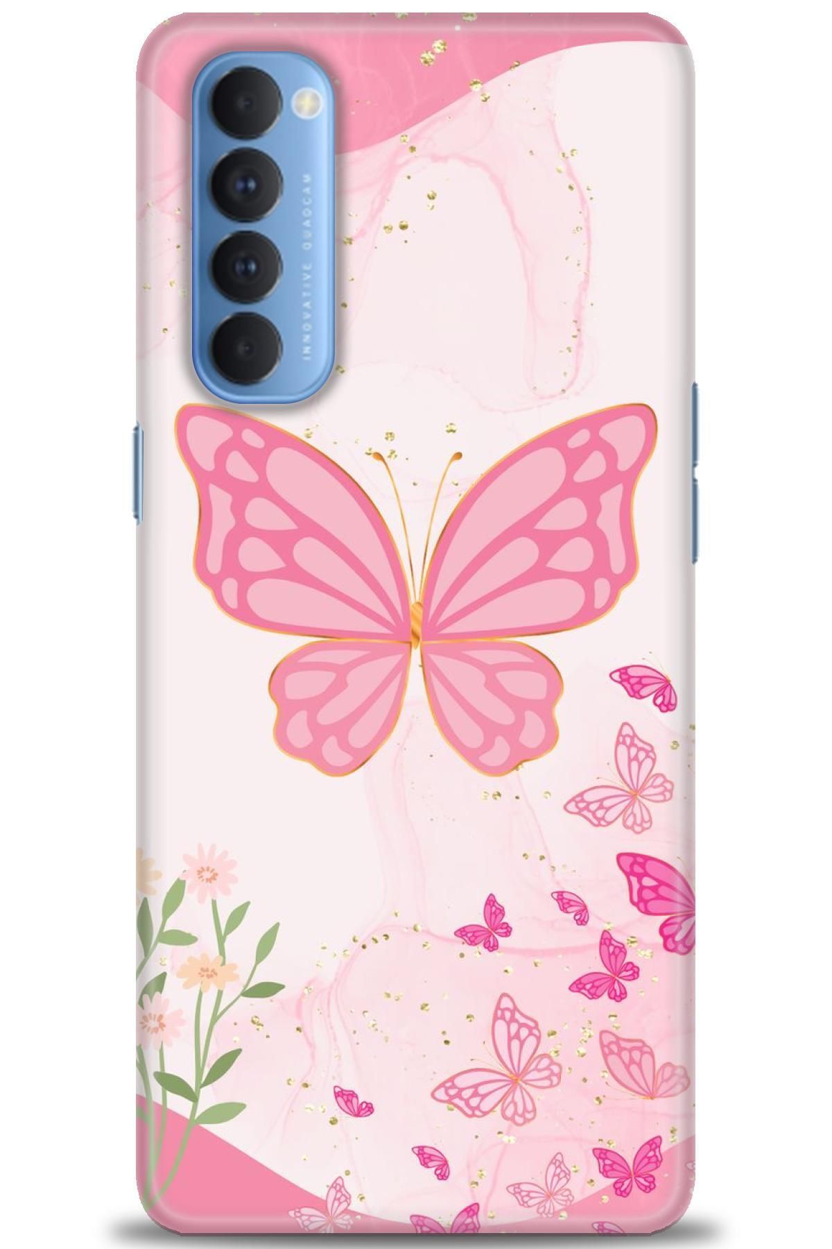 OPPO Reno 4 Pro İle Uyumlu HD Baskılı Desenli Silikon Kılıf - 2376