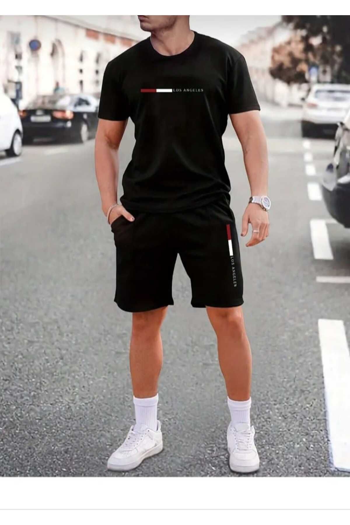 mirantekstil yeni sezon t-shirt ve şort takım dijital baskılı