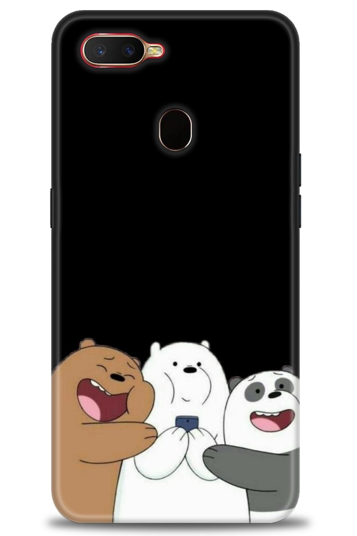 OPPO AX7 / A5S İle Uyumlu HD Baskılı Desenli Silikon Kılıf - 2478