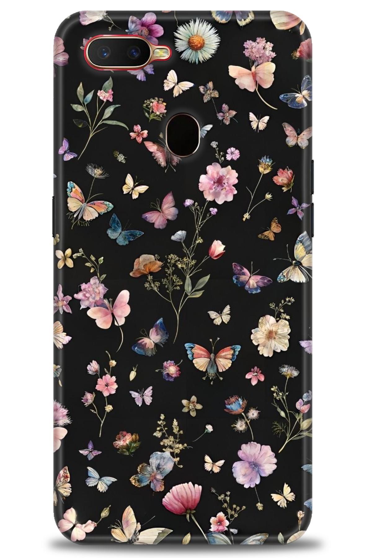 OPPO AX7 / A5S İle Uyumlu HD Baskılı Desenli Silikon Kılıf - 2144