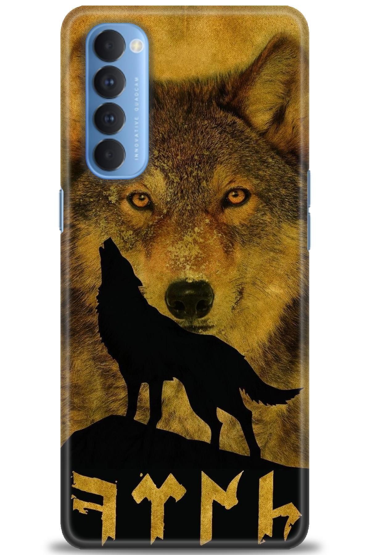 OPPO Reno 4 Pro İle Uyumlu HD Baskılı Desenli Silikon Kılıf - 2348