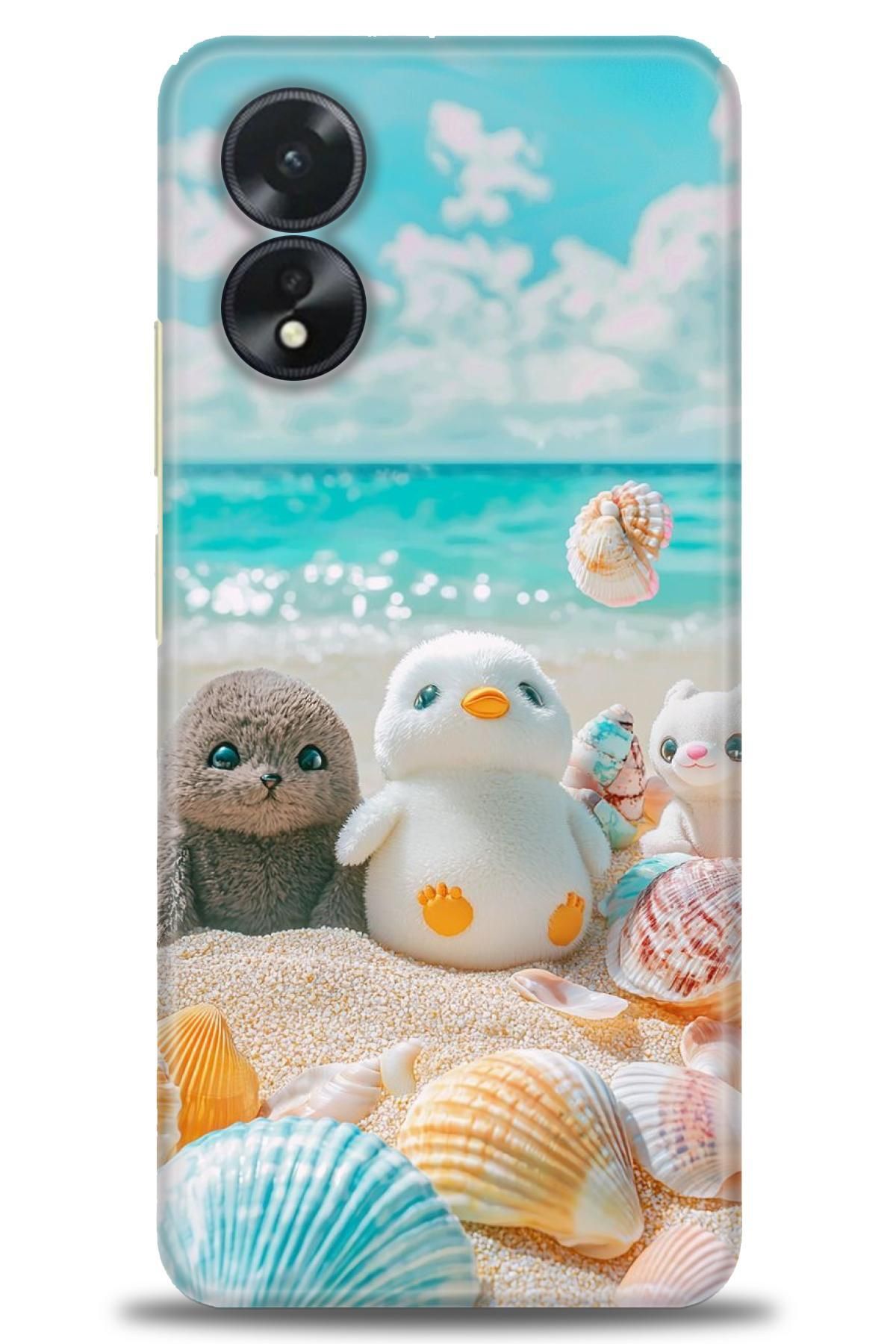 OPPO A38 İle Uyumlu HD Baskılı Desenli Silikon Kılıf - 2812