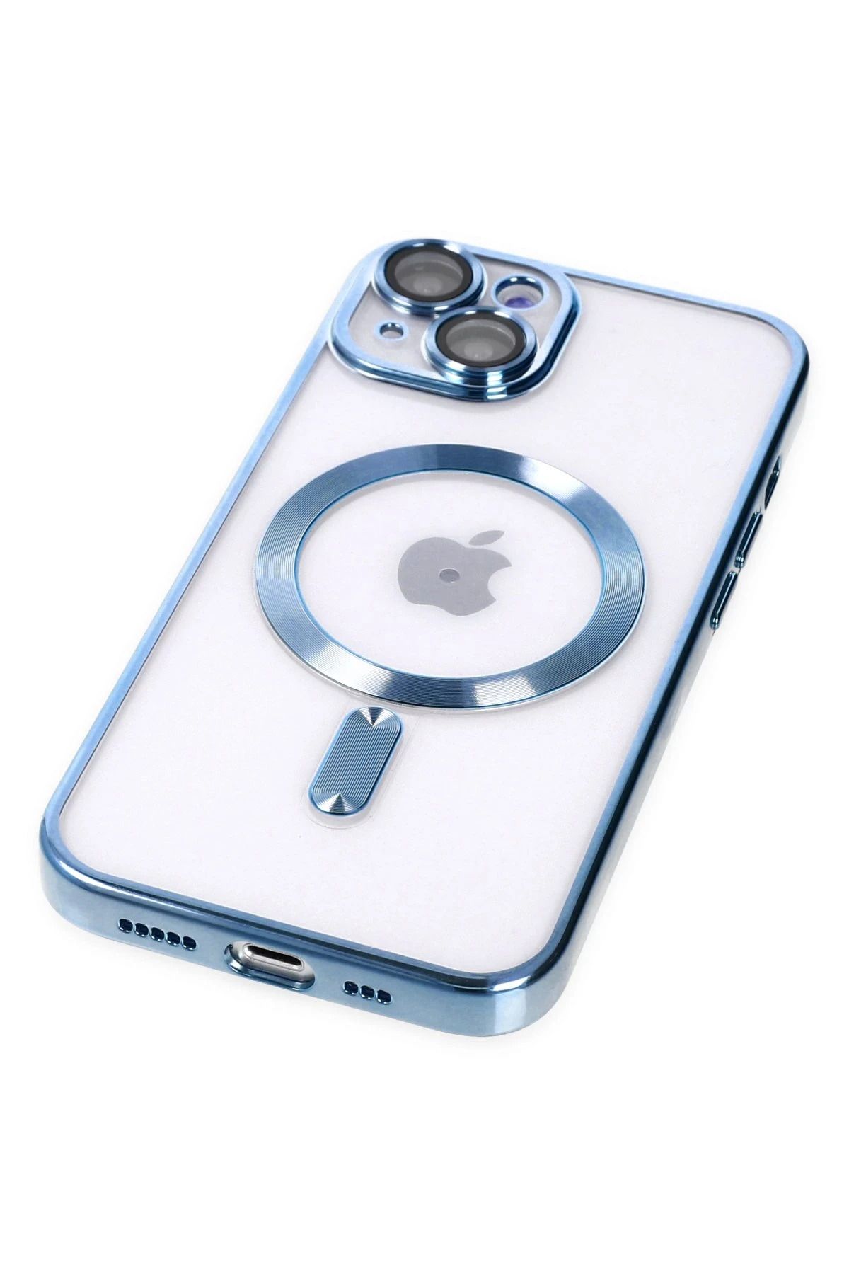 NewFace iPhone 14 Kılıf Kross Magneticsafe Kapak - Sierra Blue SVLRS