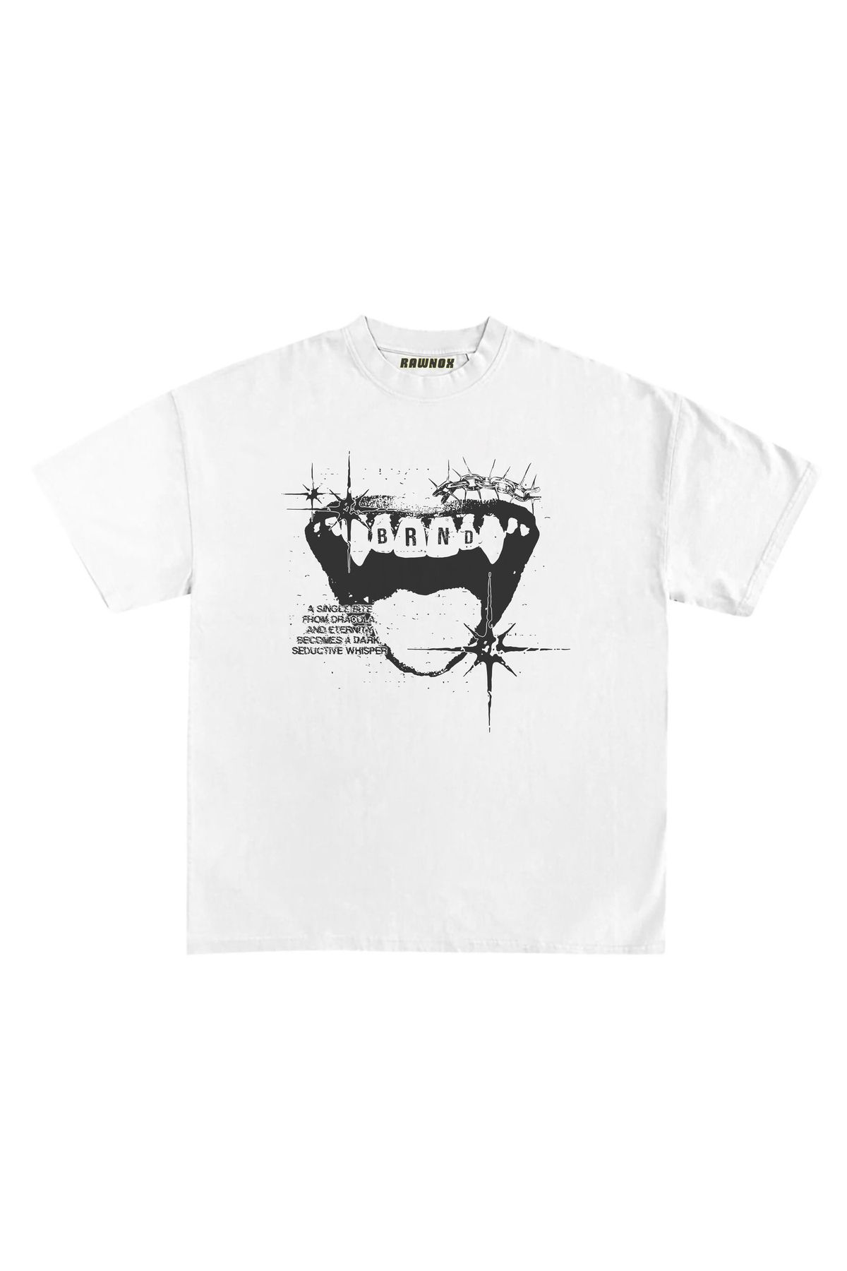 RawNox Unisex Bol Kalıp RawNox Özel Koleksiyon Brnd Tshirt