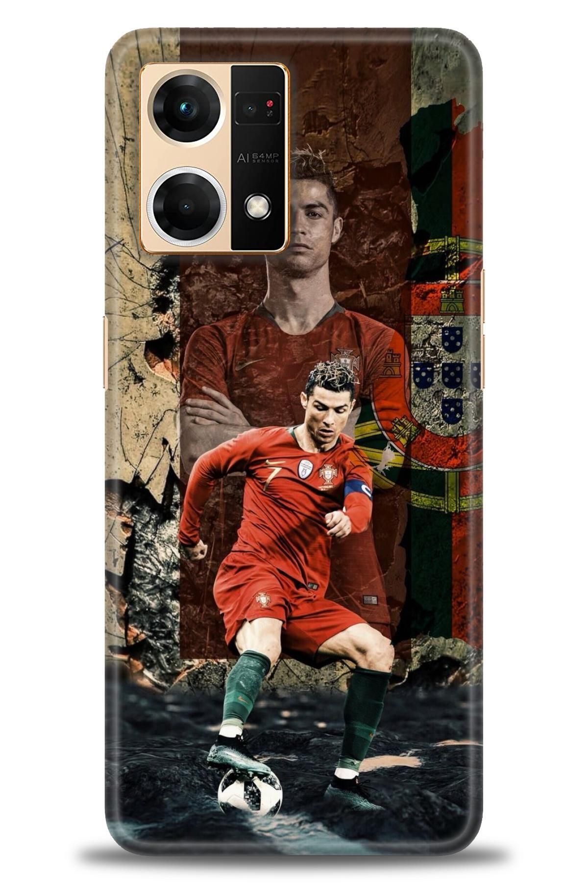 OPPO Reno 7 İle Uyumlu HD Baskılı Desenli Silikon Kılıf - 2026