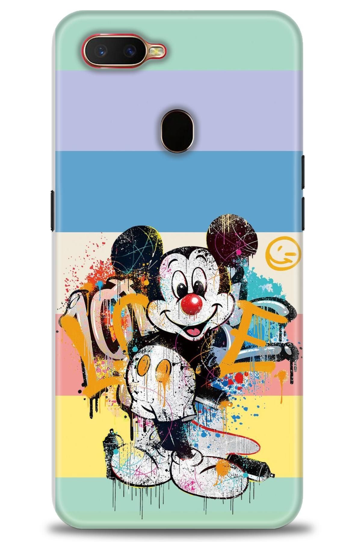 OPPO A12 İle Uyumlu HD Baskılı Desenli Silikon Kılıf - 2005