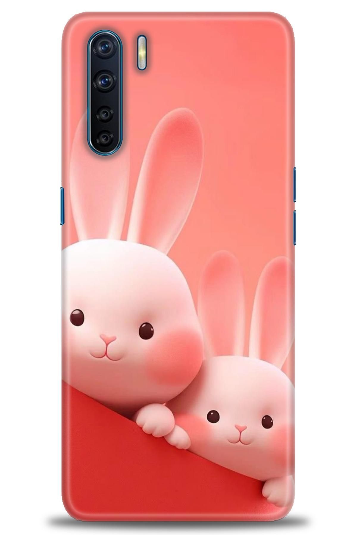 OPPO A91 / Reno 3 İle Uyumlu HD Baskılı Desenli Silikon Kılıf - 2121
