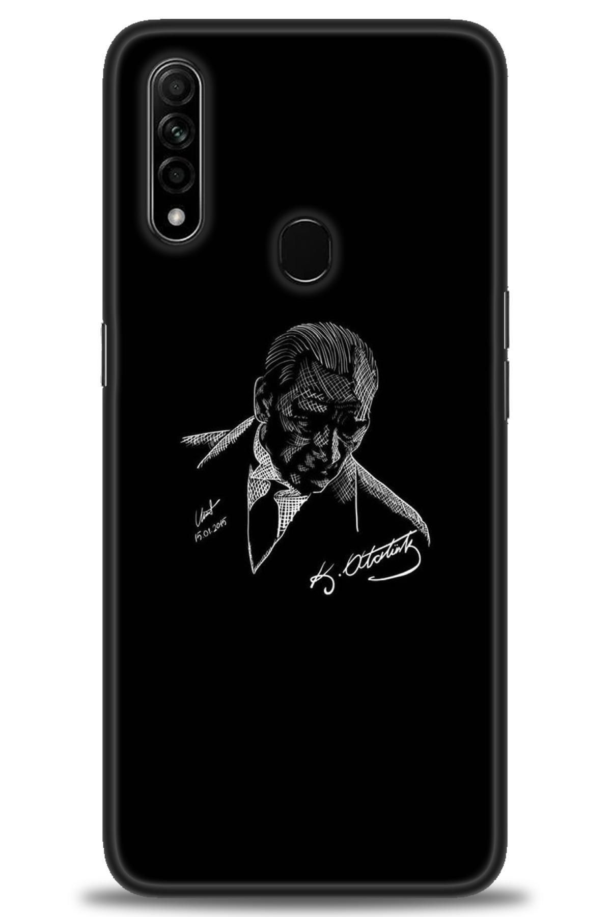 OPPO A31 İle Uyumlu HD Baskılı Desenli Silikon Kılıf - 2412
