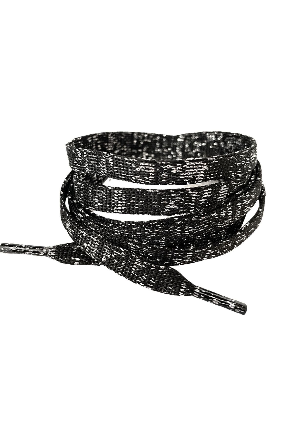 Mawrond 120 Cm, Yassı Parlak, Altın veya Gümüş Simli Ayakkabı Bağcığı, Spor Convers, Casual Bağcık