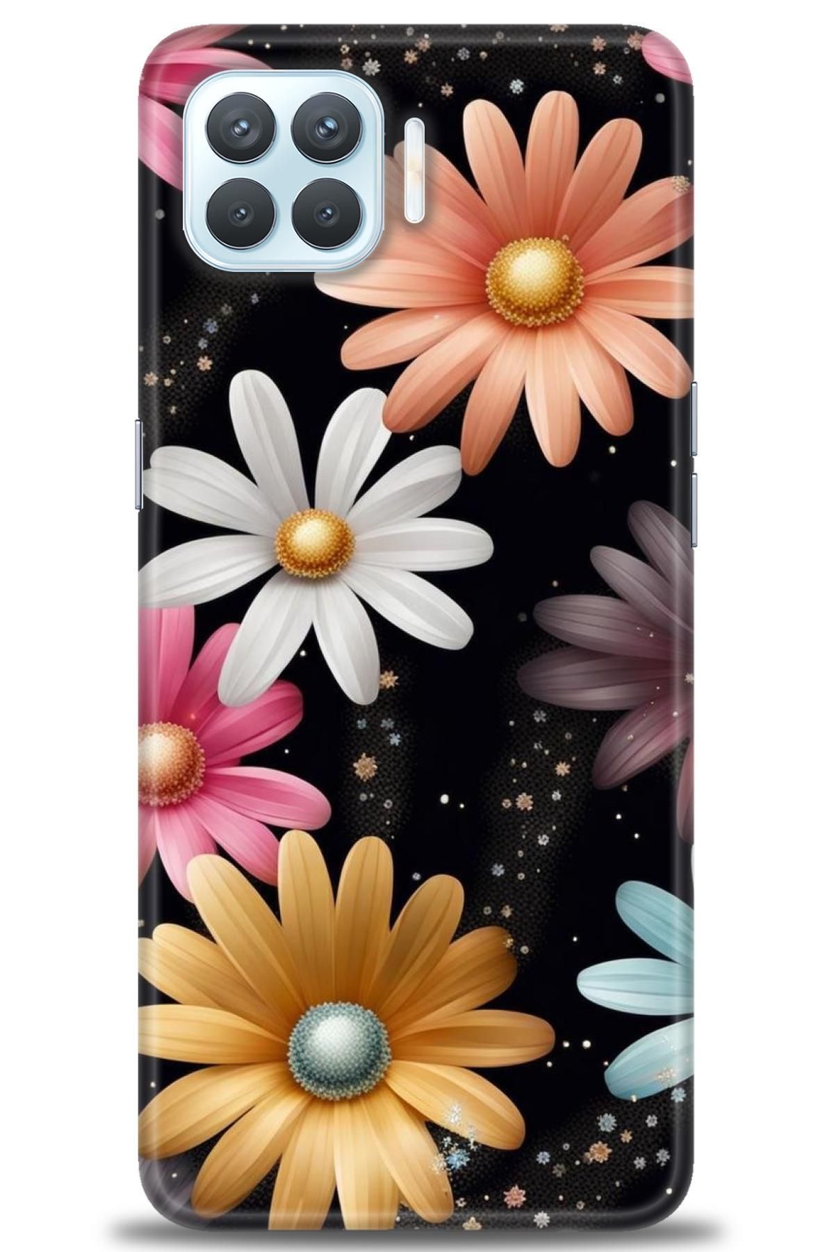 OPPO A73 İle Uyumlu HD Baskılı Desenli Silikon Kılıf - 2084