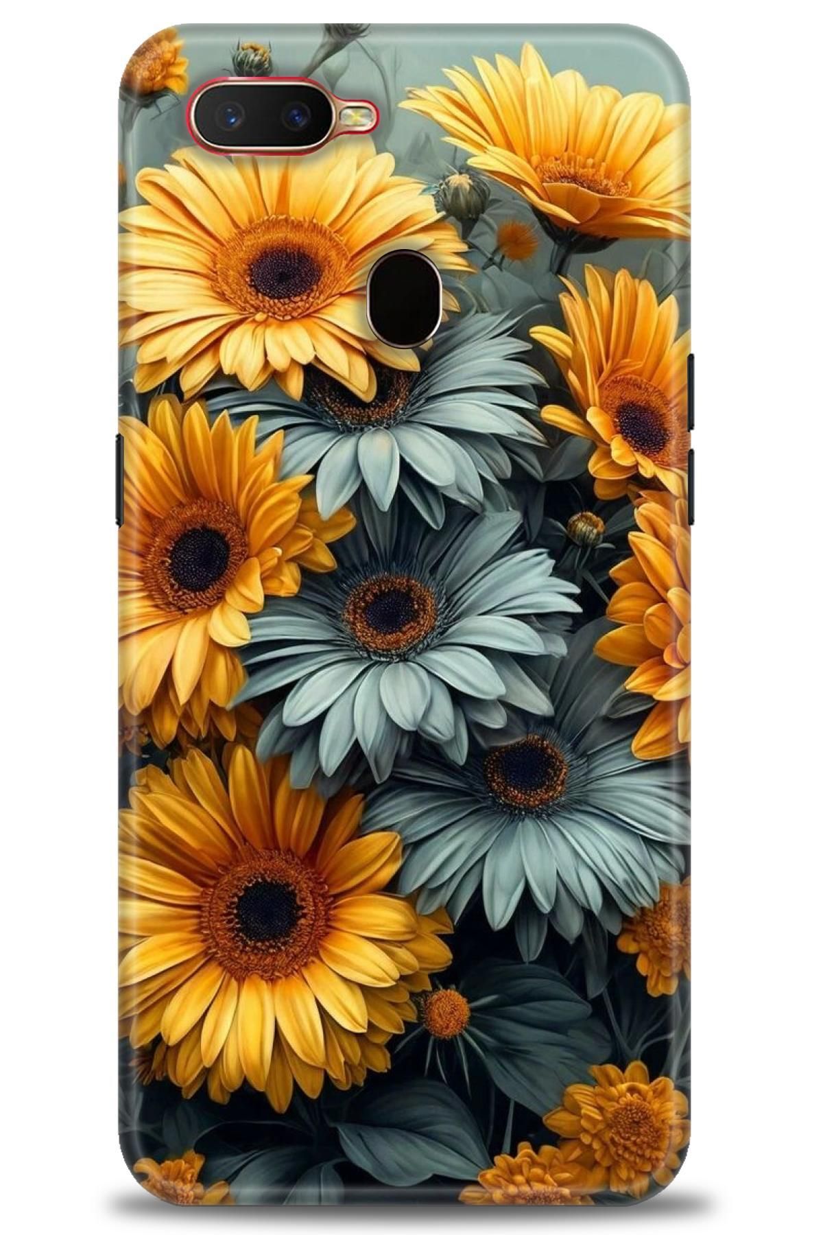 OPPO AX7 / A5S İle Uyumlu HD Baskılı Desenli Silikon Kılıf - 2583