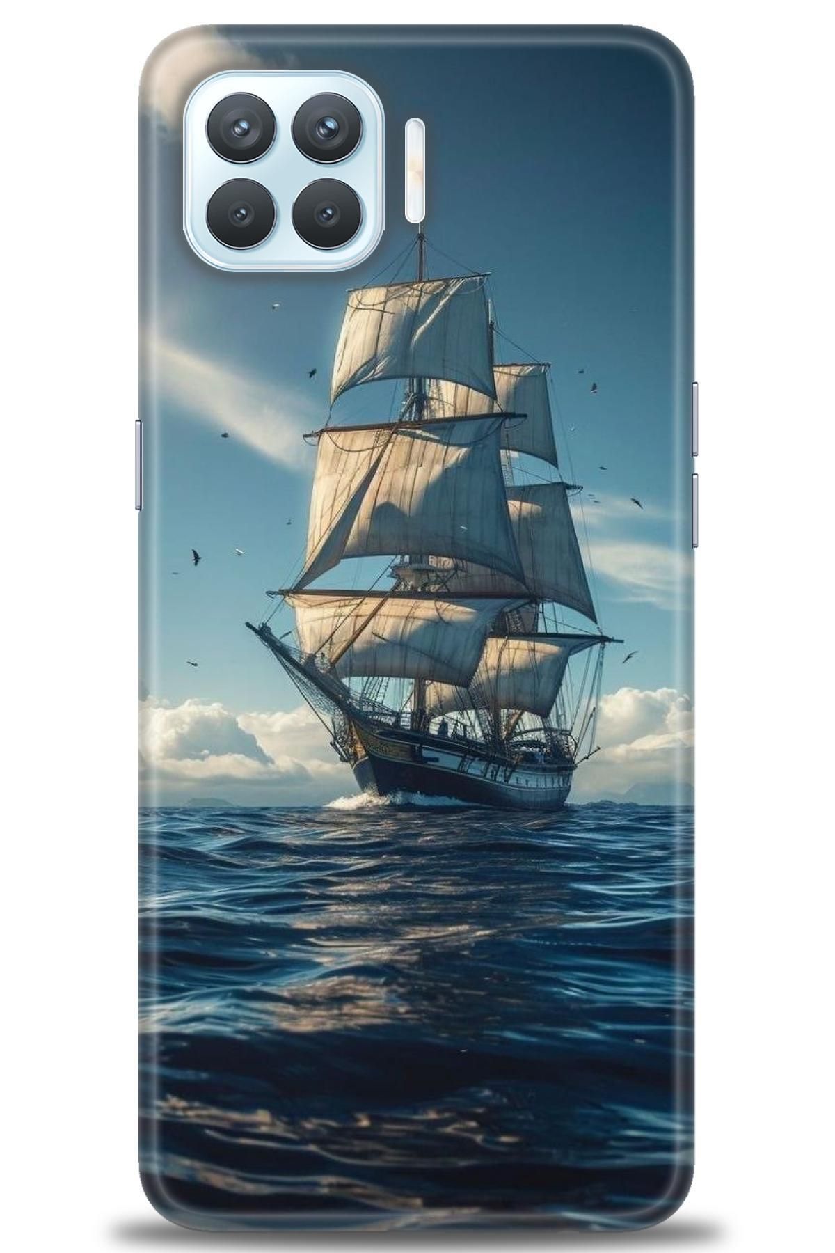 OPPO Reno 4 Lite İle Uyumlu HD Baskılı Desenli Silikon Kılıf - 2845