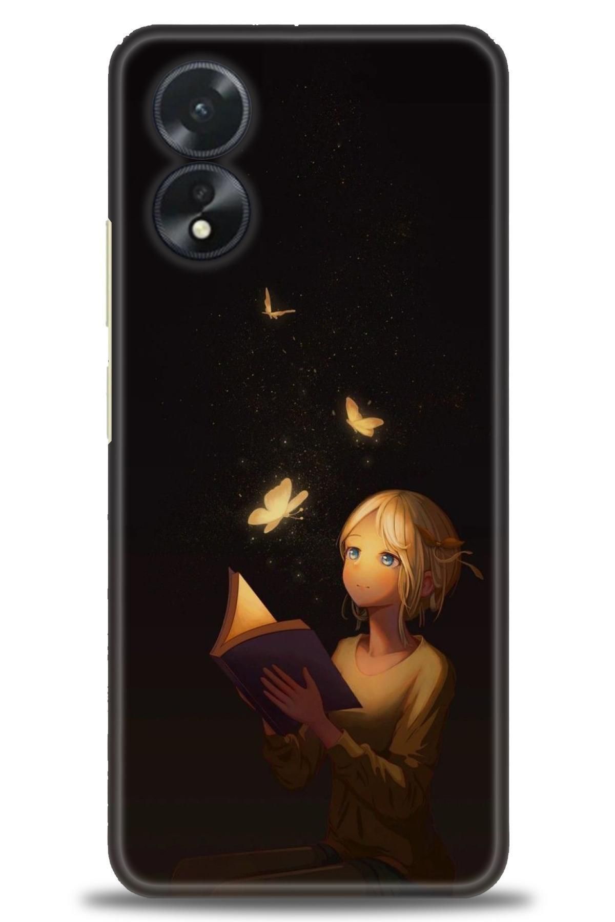 OPPO A38 İle Uyumlu HD Baskılı Desenli Silikon Kılıf - 2347