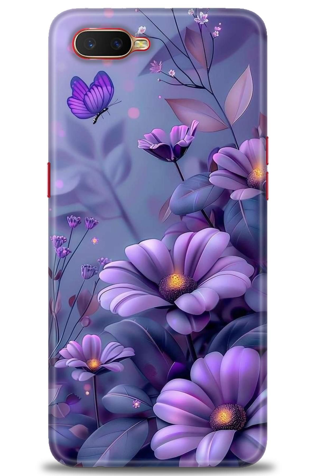 OPPO RX 7 Neo İle Uyumlu HD Baskılı Desenli Silikon Kılıf - 2396