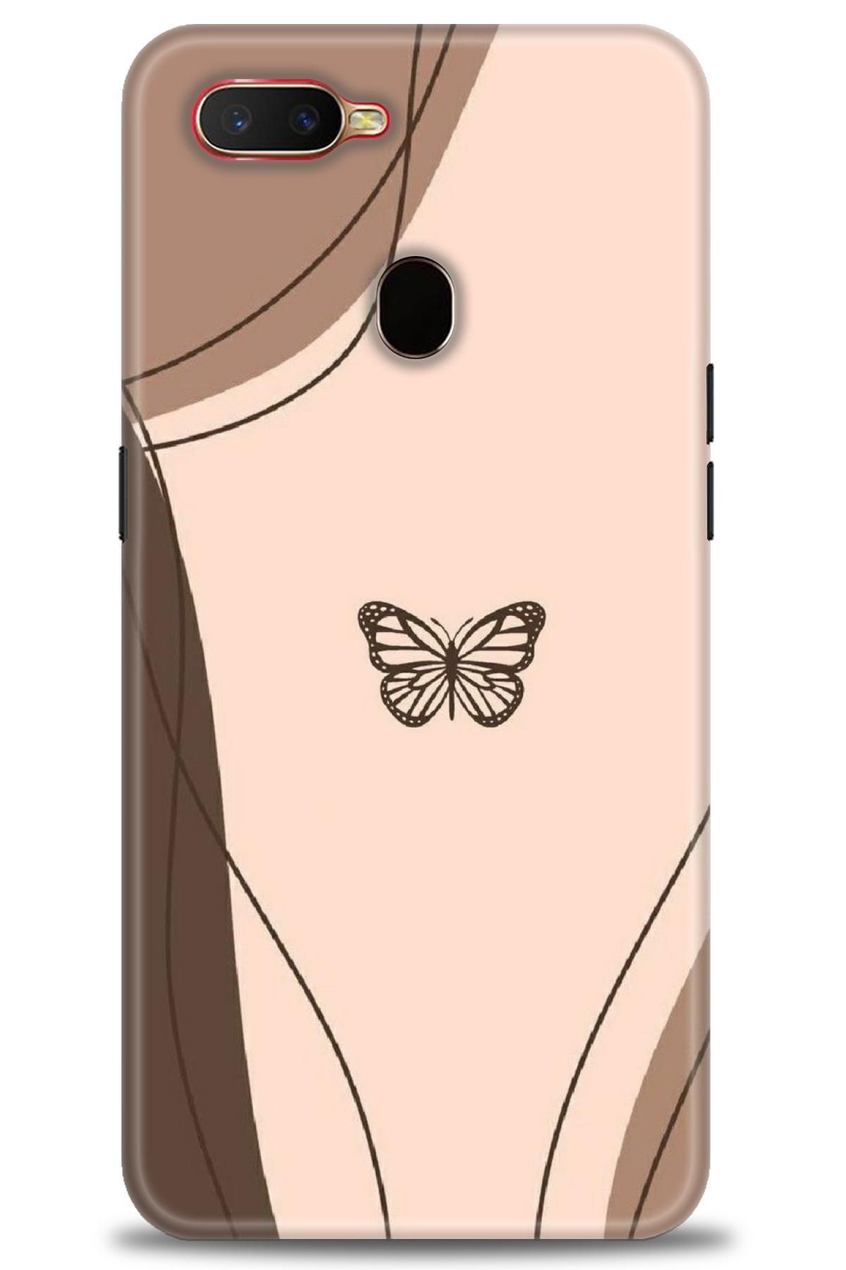 OPPO A12 İle Uyumlu HD Baskılı Desenli Silikon Kılıf - 2056