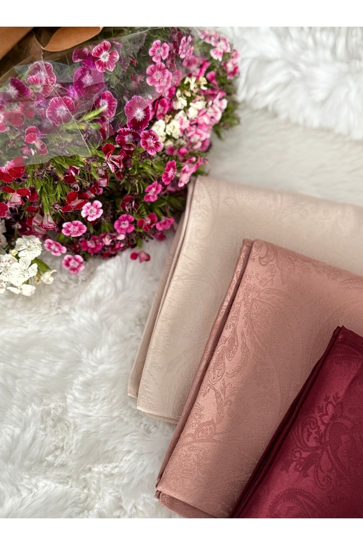 Twentytwo scarf Günlük Şal| Etnik Desenli Şal| Pamuklu Şal| Jakarlı Şal| Etnik Desenli Pamuklu Jakarlı Şal