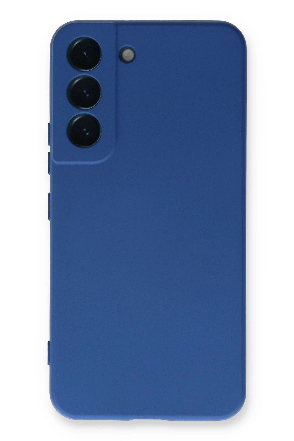NewFace Samsung Galaxy S23 uyumlu Kılıf Nano içi Kadife Silikon - Mavi WLZOR
