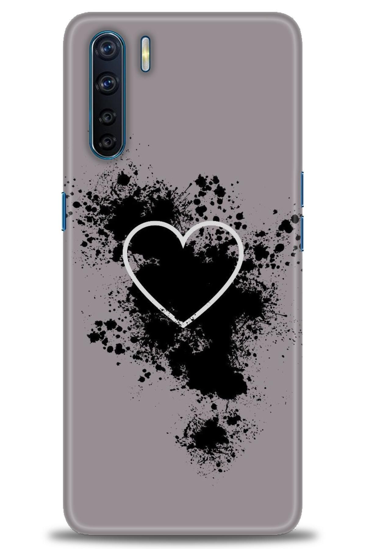 OPPO A91 / Reno 3 İle Uyumlu HD Baskılı Desenli Silikon Kılıf - 2050
