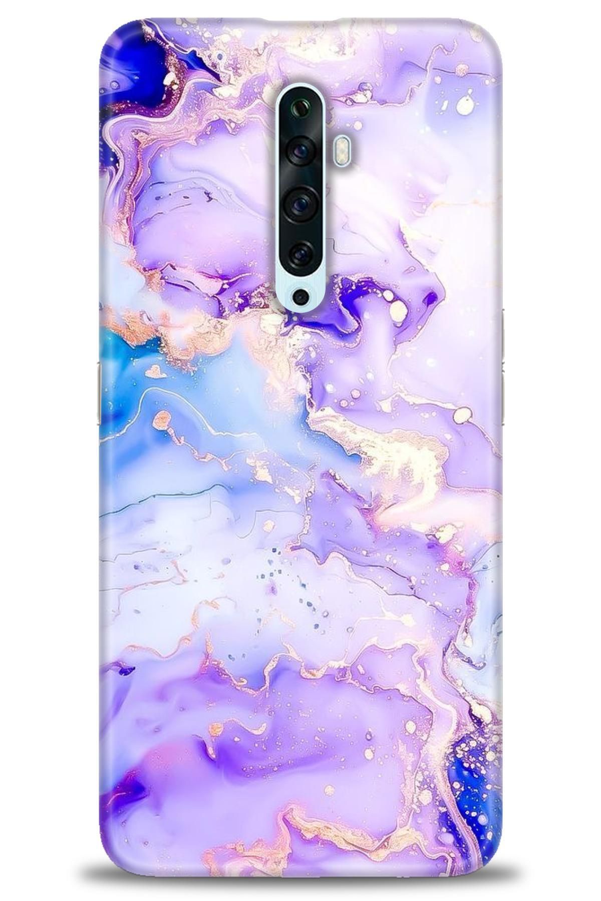OPPO Reno 2Z İle Uyumlu HD Baskılı Desenli Silikon Kılıf - 2854