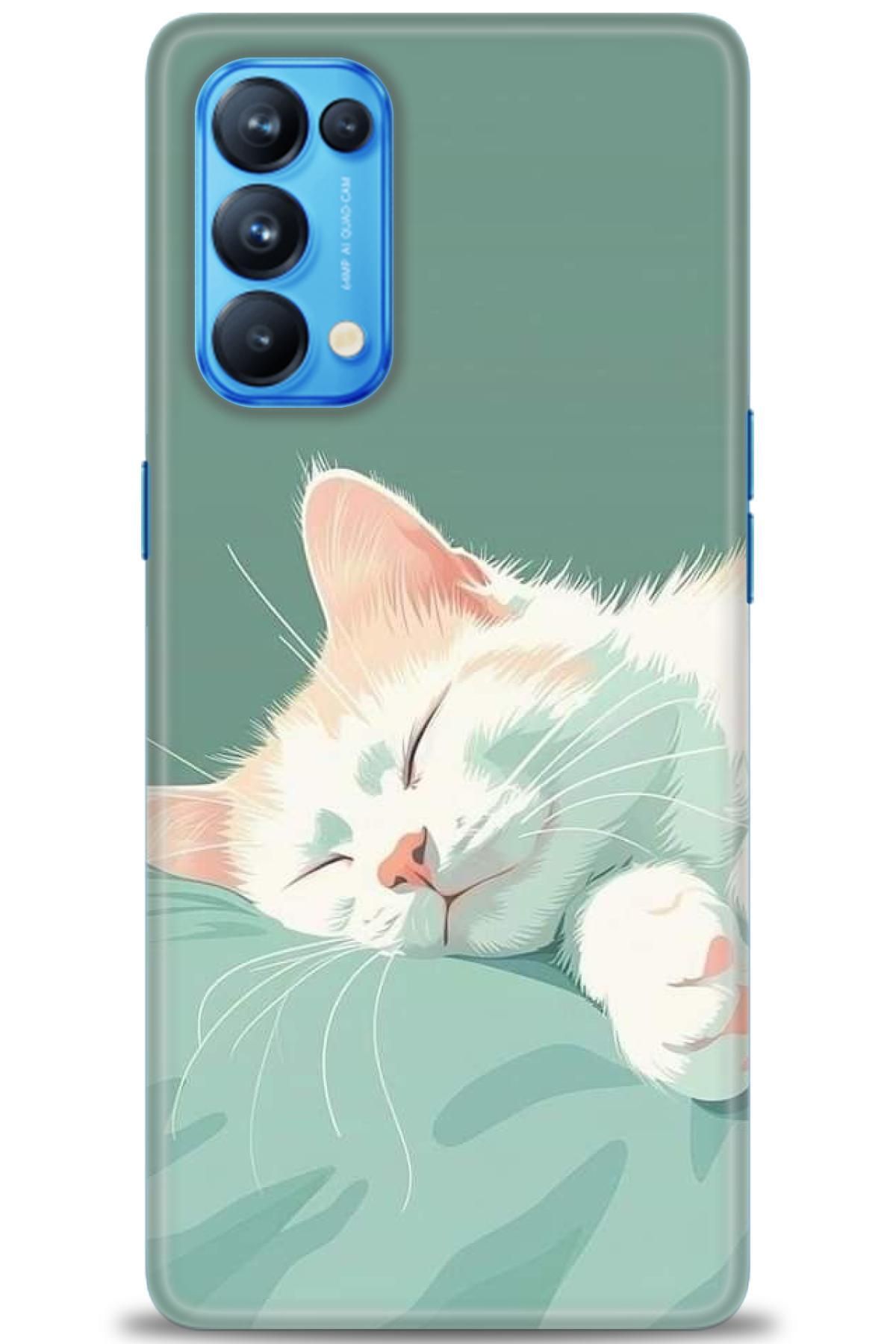 OPPO Reno 5 Pro İle Uyumlu HD Baskılı Desenli Silikon Kılıf - 2321