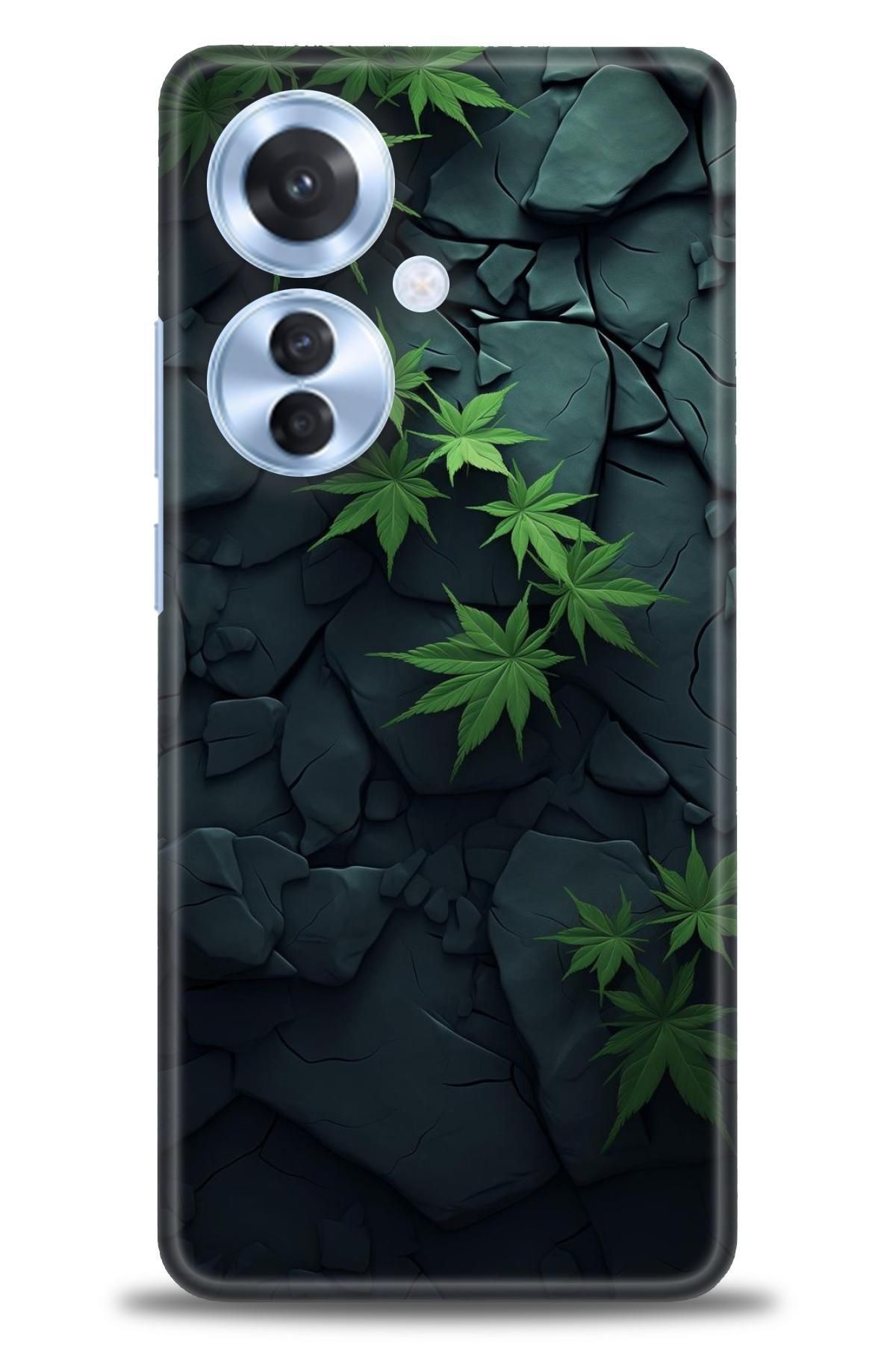 OPPO Reno 11F İle Uyumlu HD Baskılı Desenli Silikon Kılıf - 2765