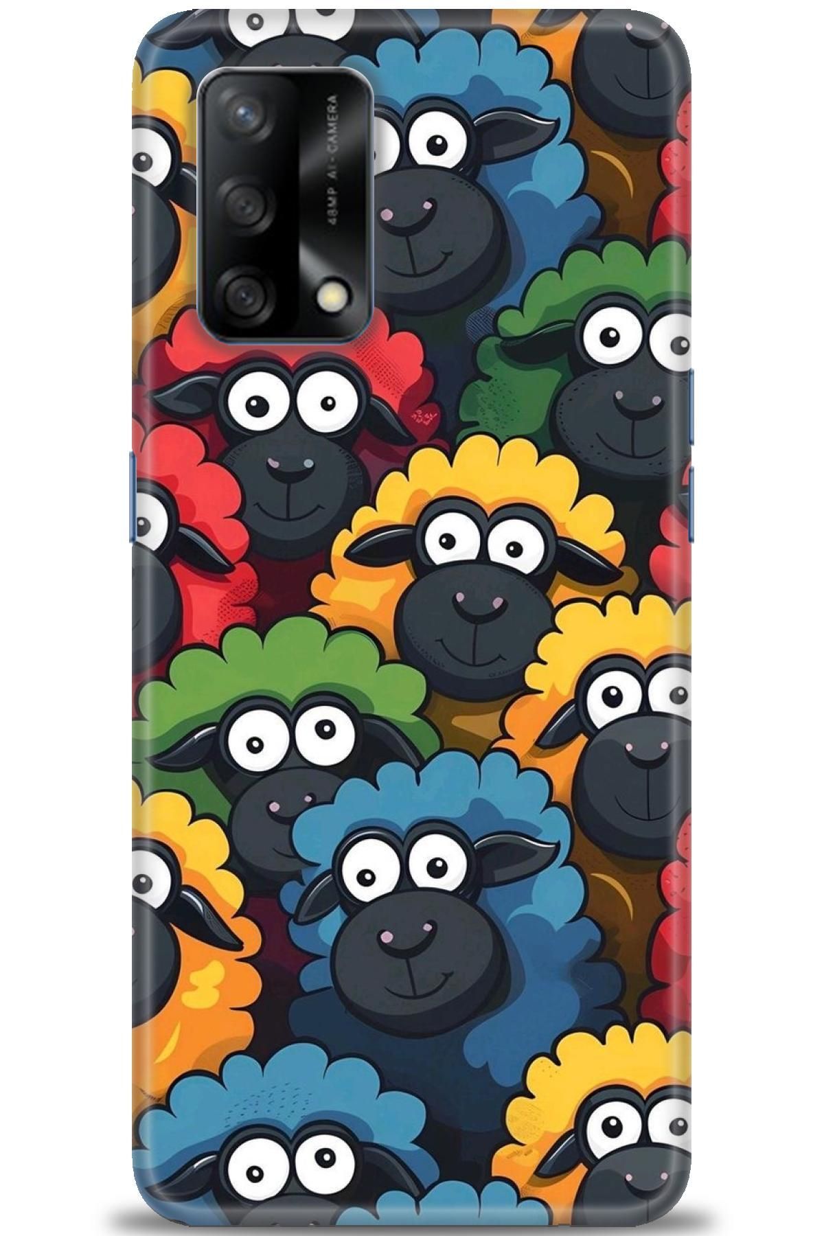 OPPO A74 İle Uyumlu HD Baskılı Desenli Silikon Kılıf - 2334