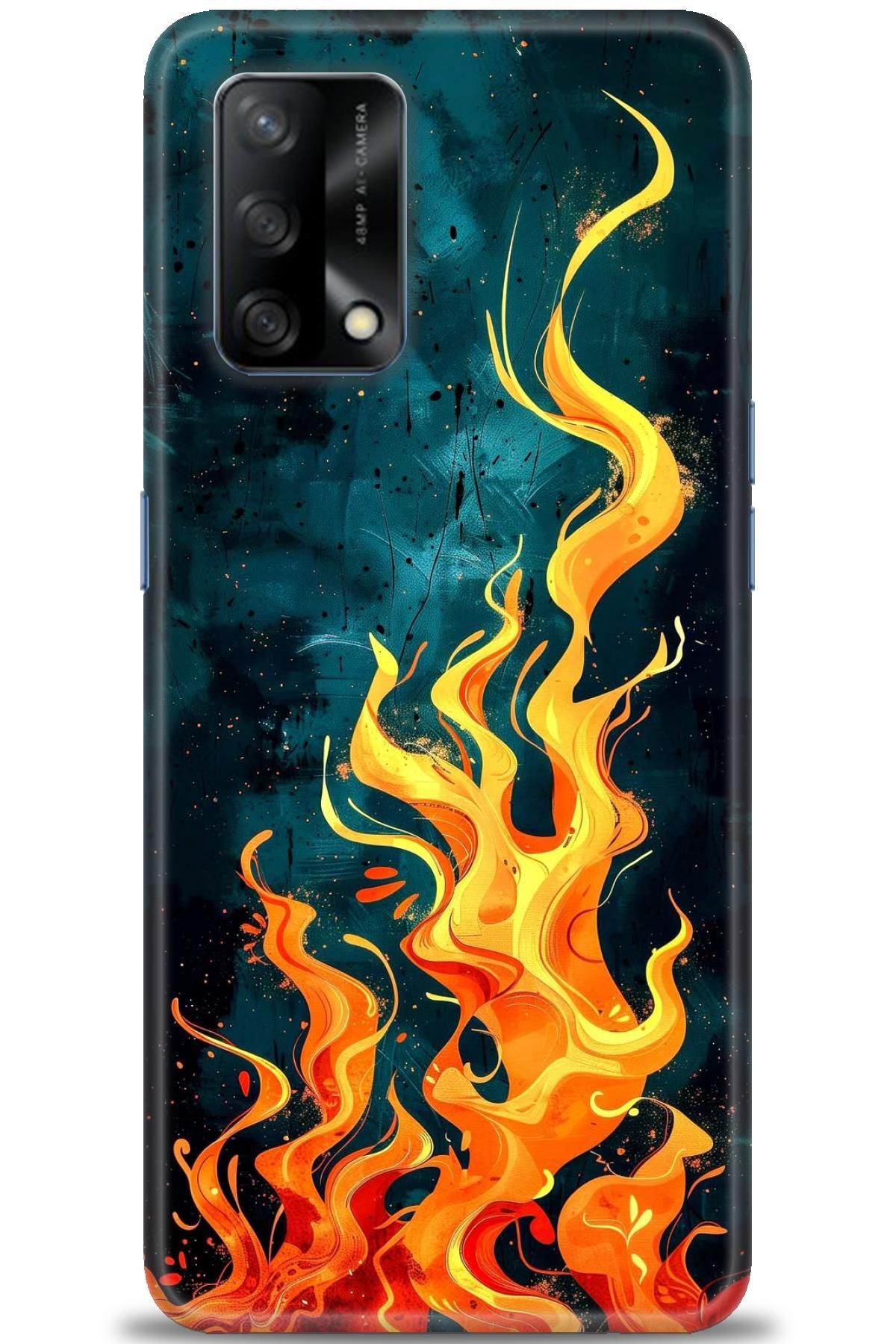 OPPO A74 İle Uyumlu HD Baskılı Silikon Kılıf / ÖzelSeri Oppo - 2973