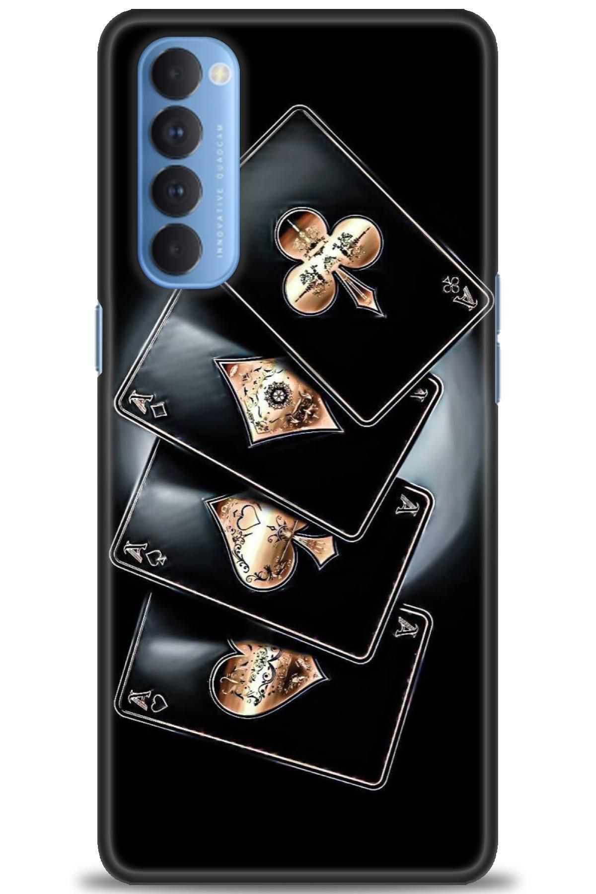OPPO Reno 4 Pro İle Uyumlu HD Baskılı Desenli Silikon Kılıf - 2046