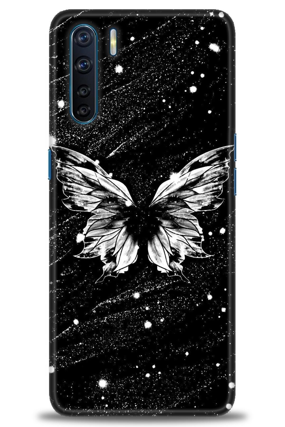 OPPO A91 / Reno 3 İle Uyumlu HD Baskılı Desenli Silikon Kılıf - 2044