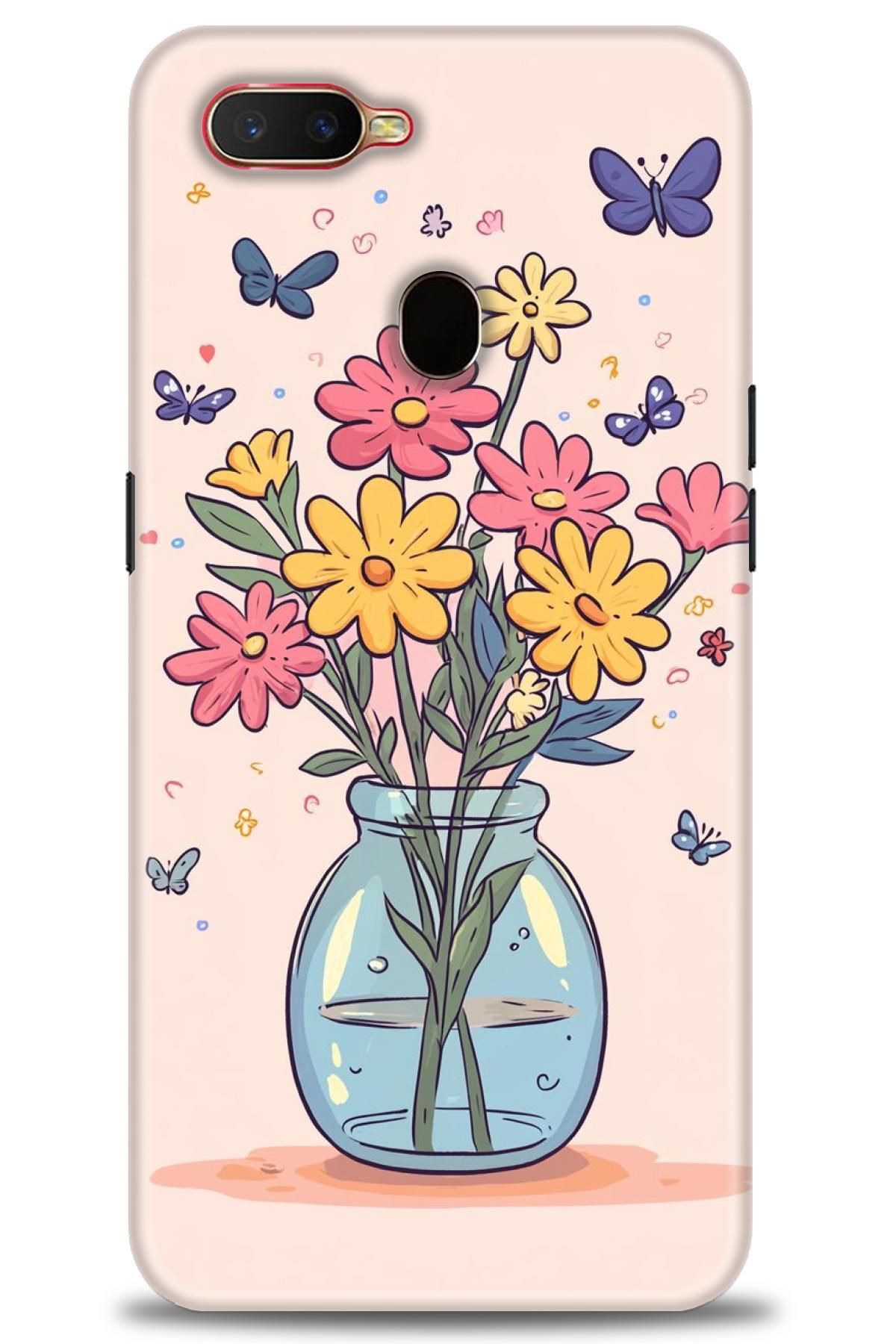 OPPO A12 İle Uyumlu HD Baskılı Desenli Silikon Kılıf - 2941