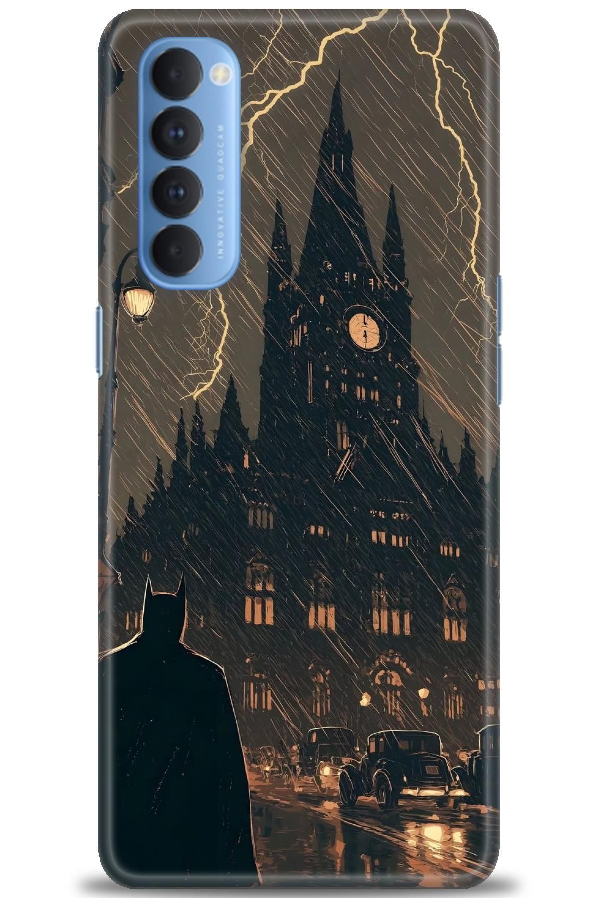 OPPO Reno 4 Pro İle Uyumlu HD Baskılı Desenli Silikon Kılıf - 2105