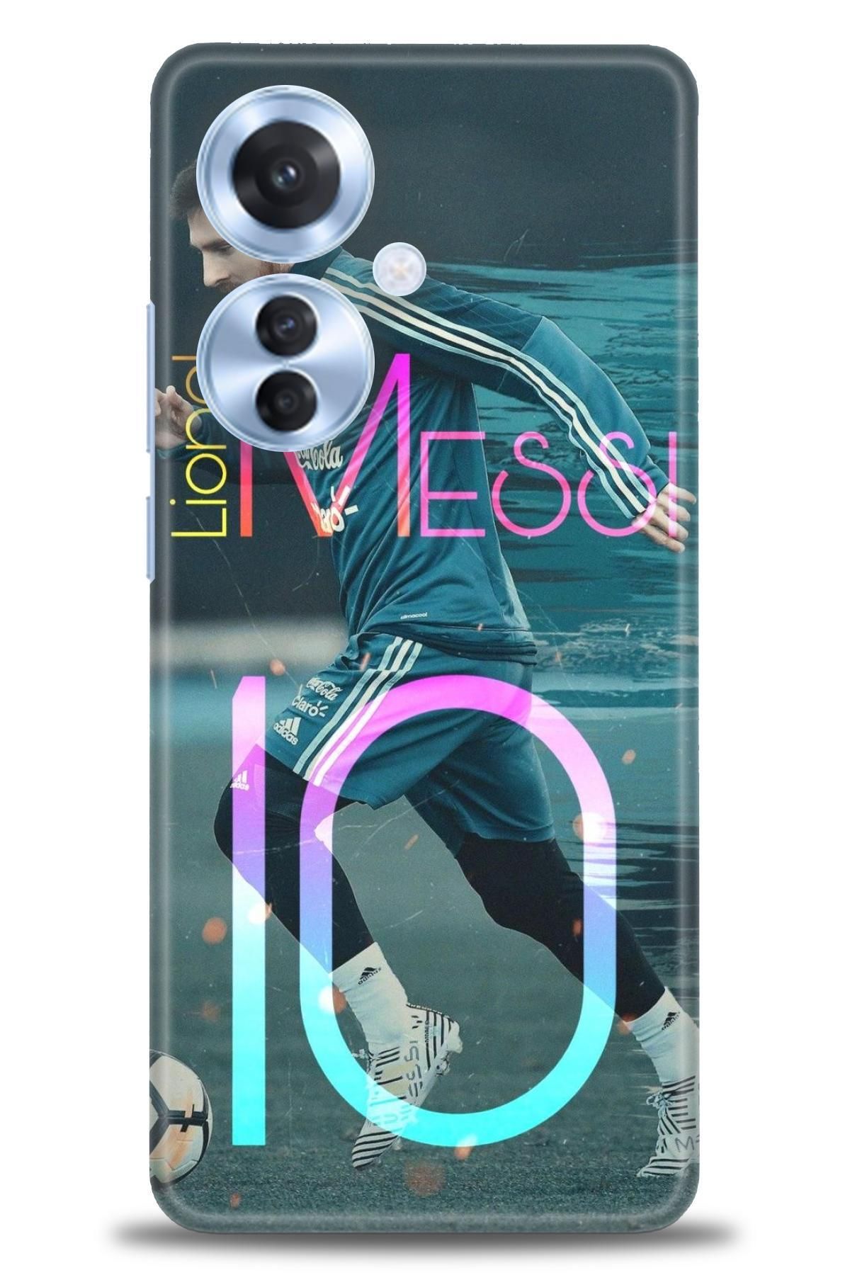 OPPO Reno 11F İle Uyumlu HD Baskılı Desenli Silikon Kılıf - 2716