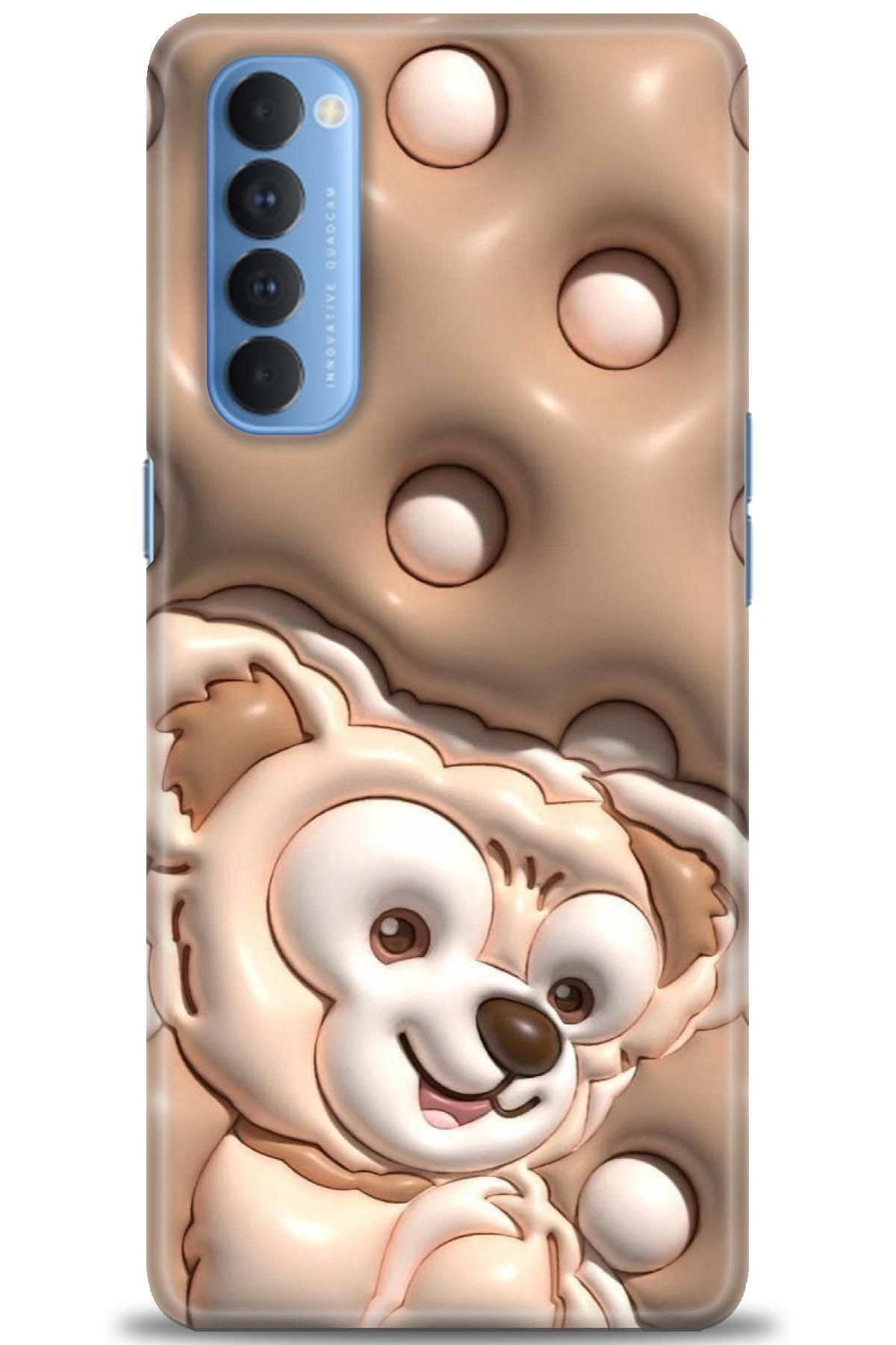 OPPO Reno 4 Pro İle Uyumlu HD Baskılı Desenli Silikon Kılıf - 2049