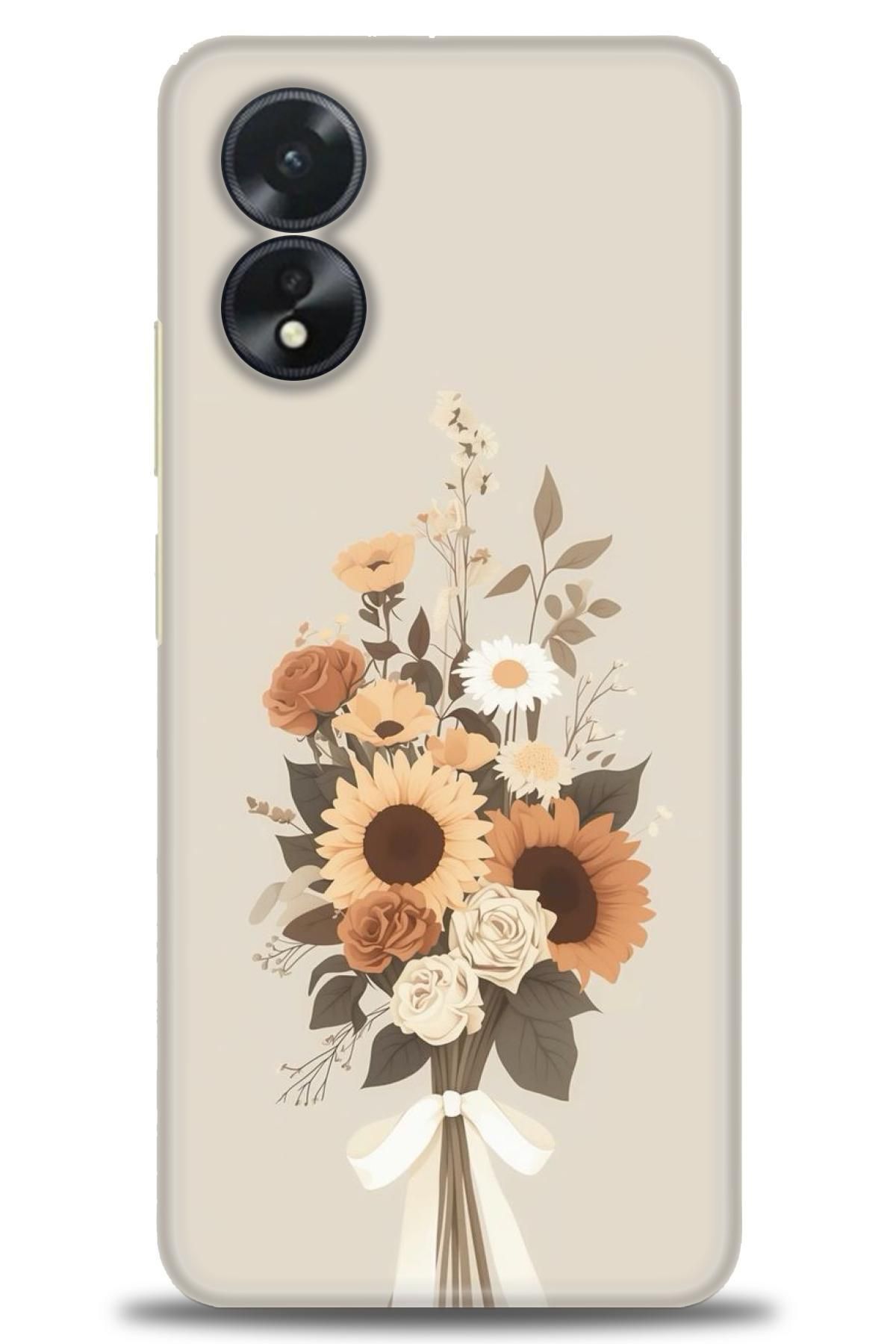 OPPO A38 İle Uyumlu HD Baskılı Desenli Silikon Kılıf - 2598