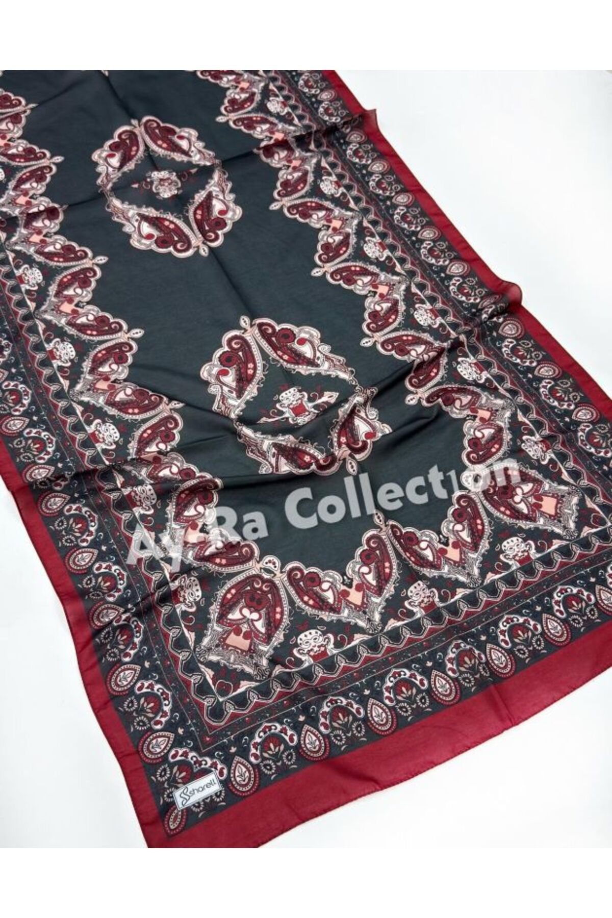 Ay-Ra Collection RETRO Etnik Desen Pamuklu Şal (70X180)