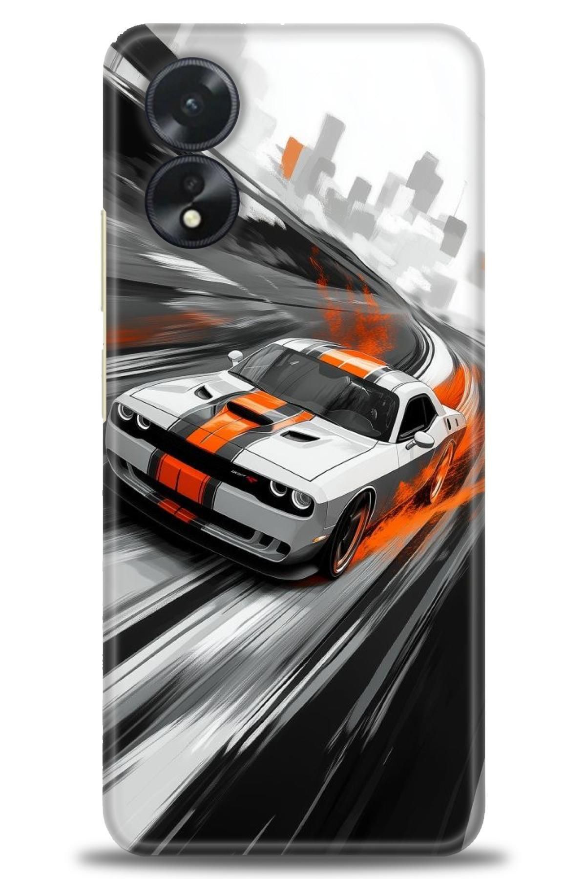 OPPO A38 İle Uyumlu HD Baskılı Desenli Silikon Kılıf - 2740