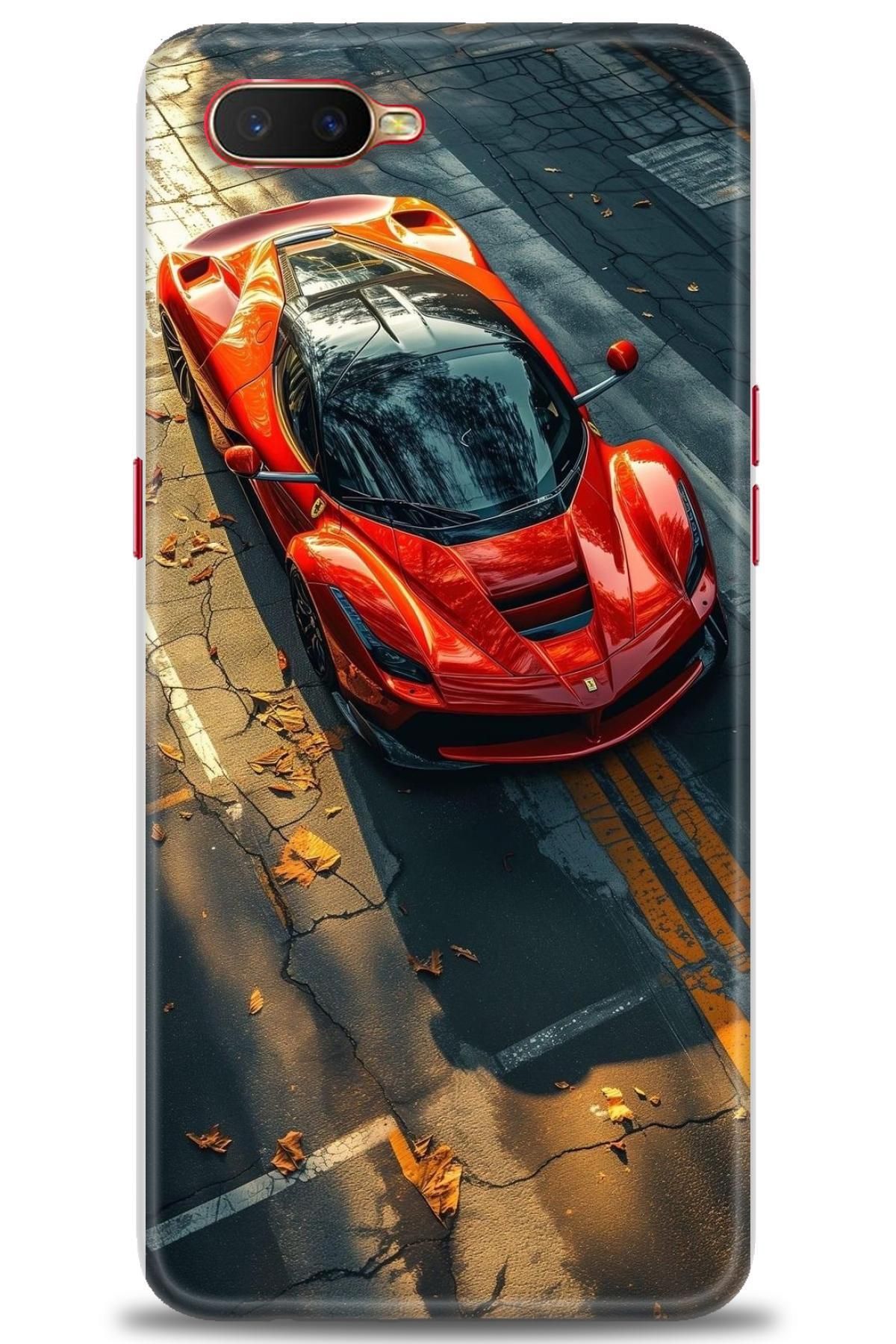 OPPO RX 7 Neo İle Uyumlu HD Baskılı Desenli Silikon Kılıf - 2937
