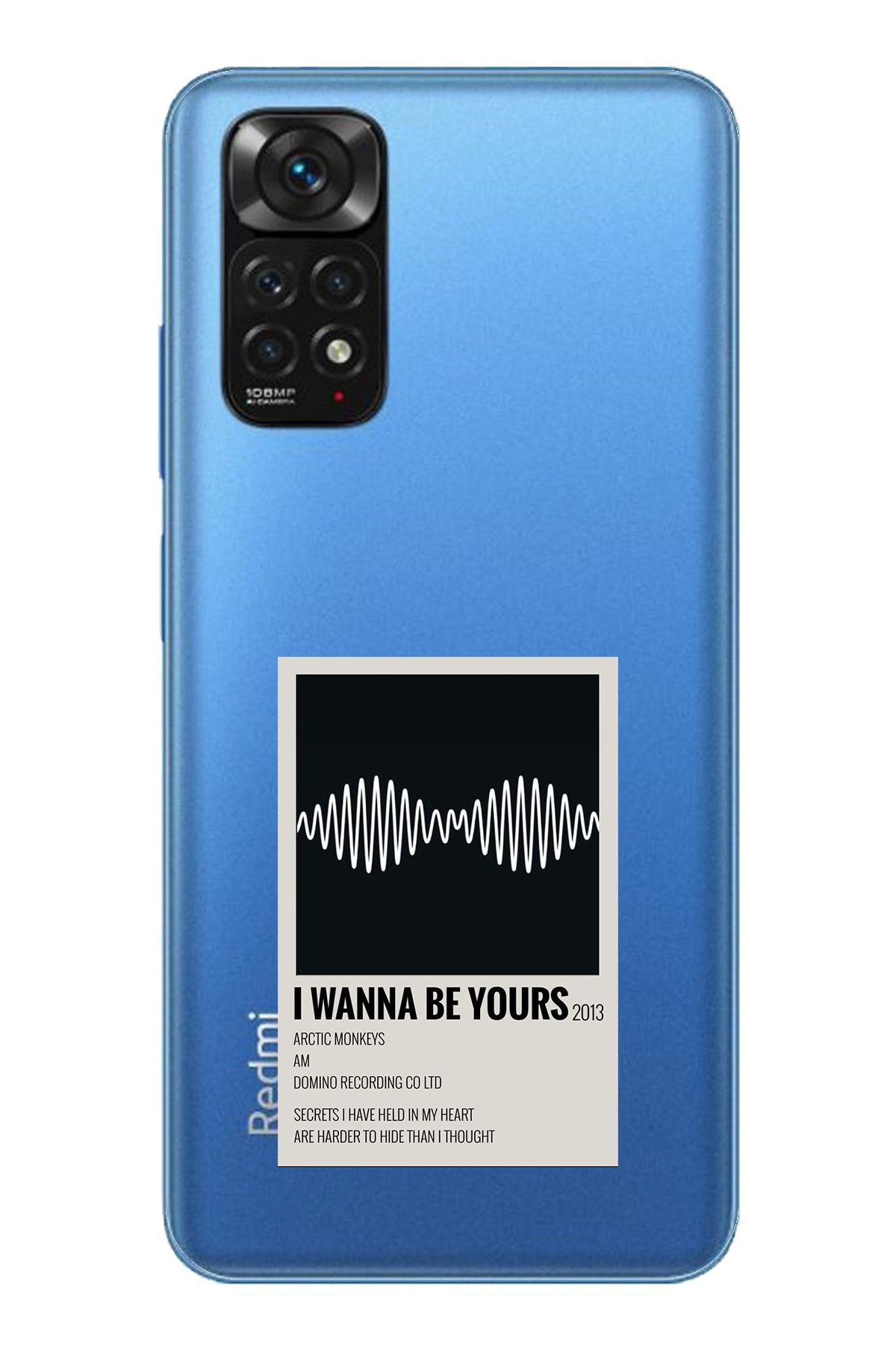 TechTree Redmi Note 11 / 11S Uyumlu I Wanna Be Yours Şeffaf Silikon Kılıf
