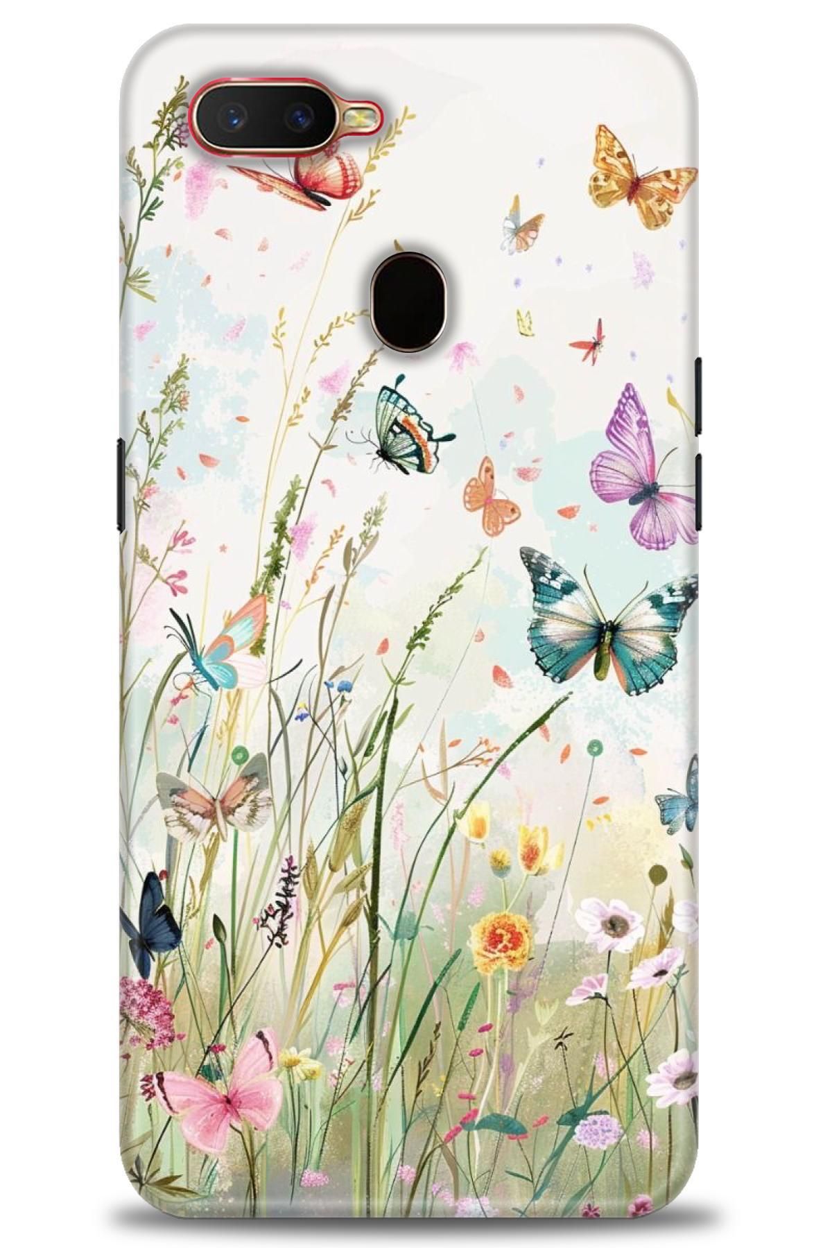 OPPO A12 İle Uyumlu HD Baskılı Desenli Silikon Kılıf - 2567